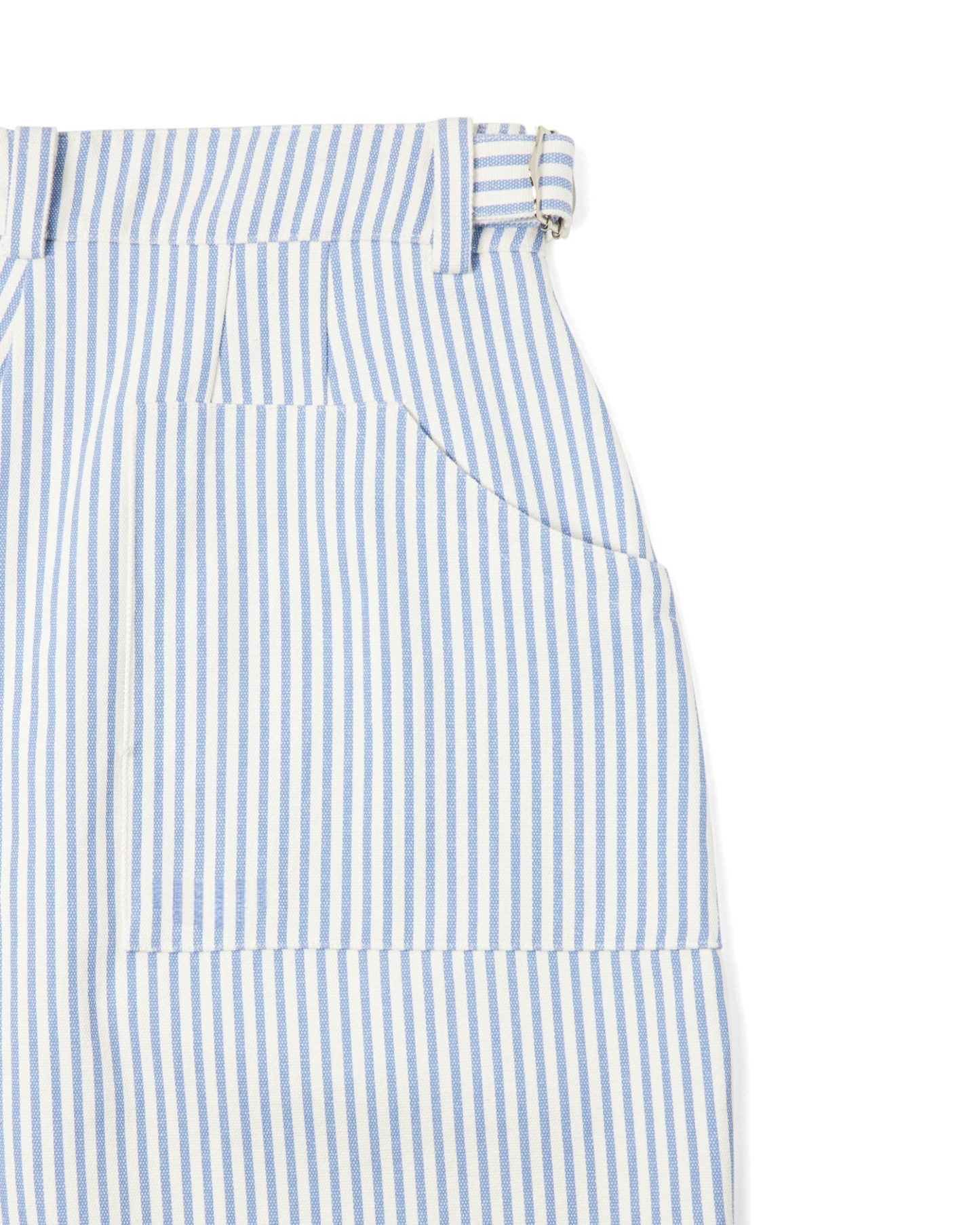 CANVAS BALLOON PINSTRIPE PANTS-Coordom