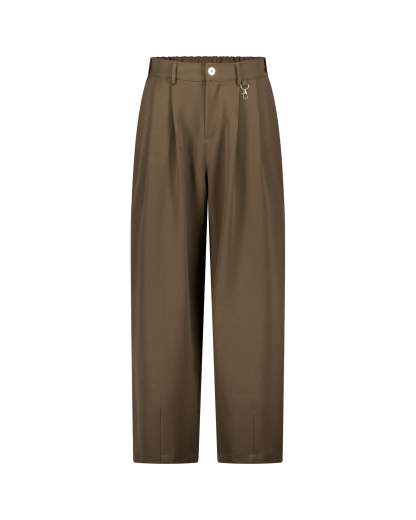 PLEATED UTILITY PANTS-Coordom