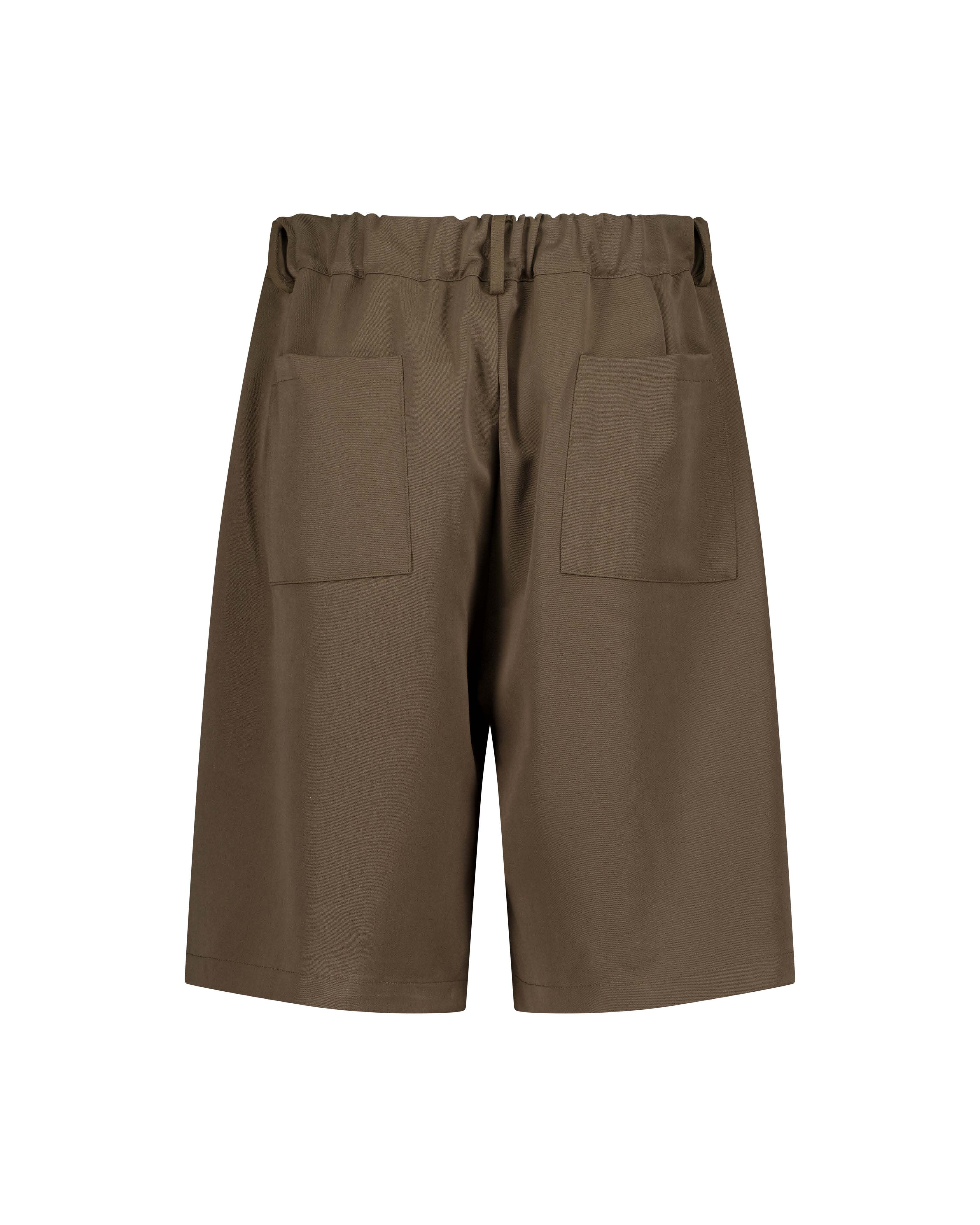 PLEATED SHORTS-Coordom