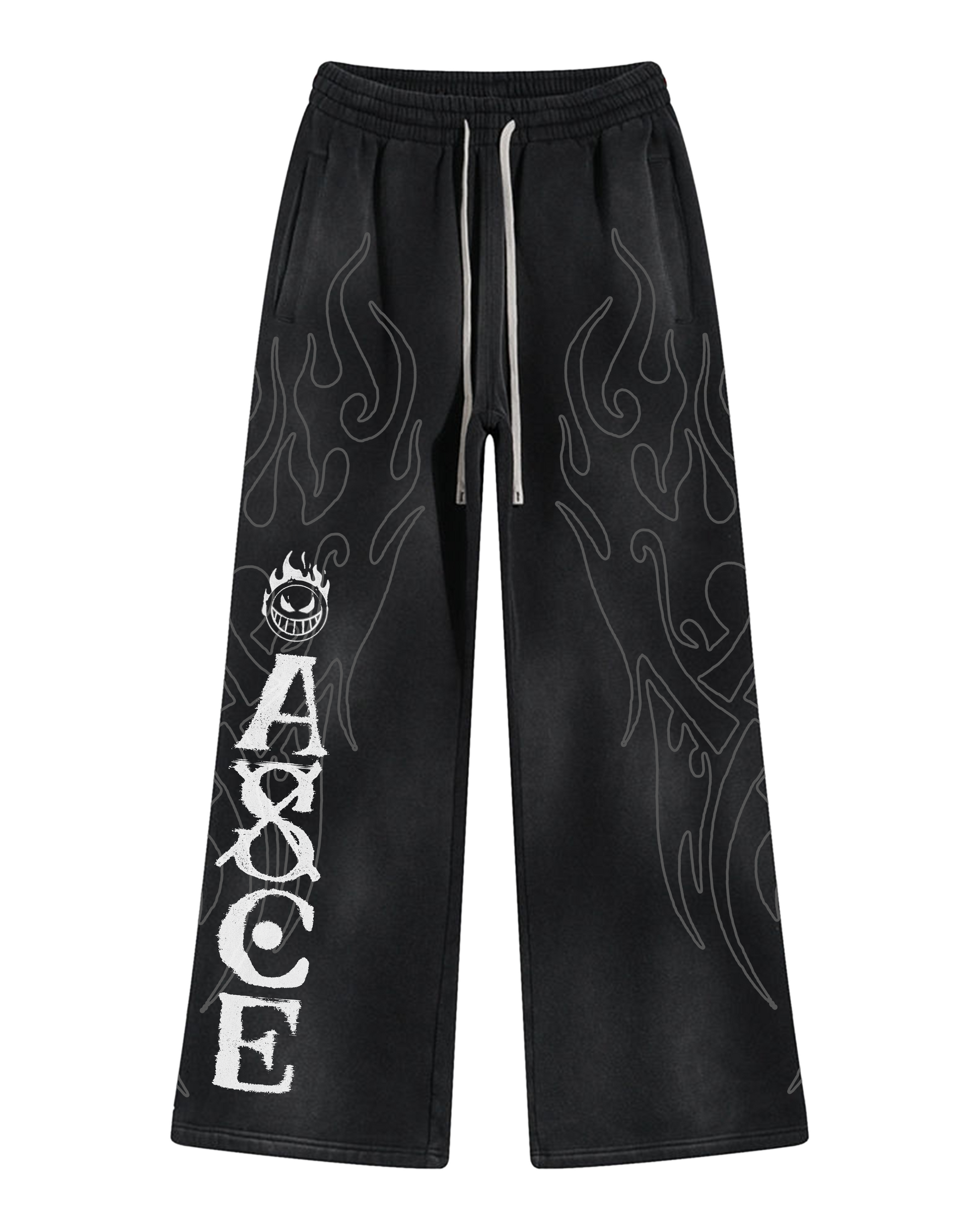 ACE SWEATS | O.P.|Anime Streetwear Baggy Pants-Coordom