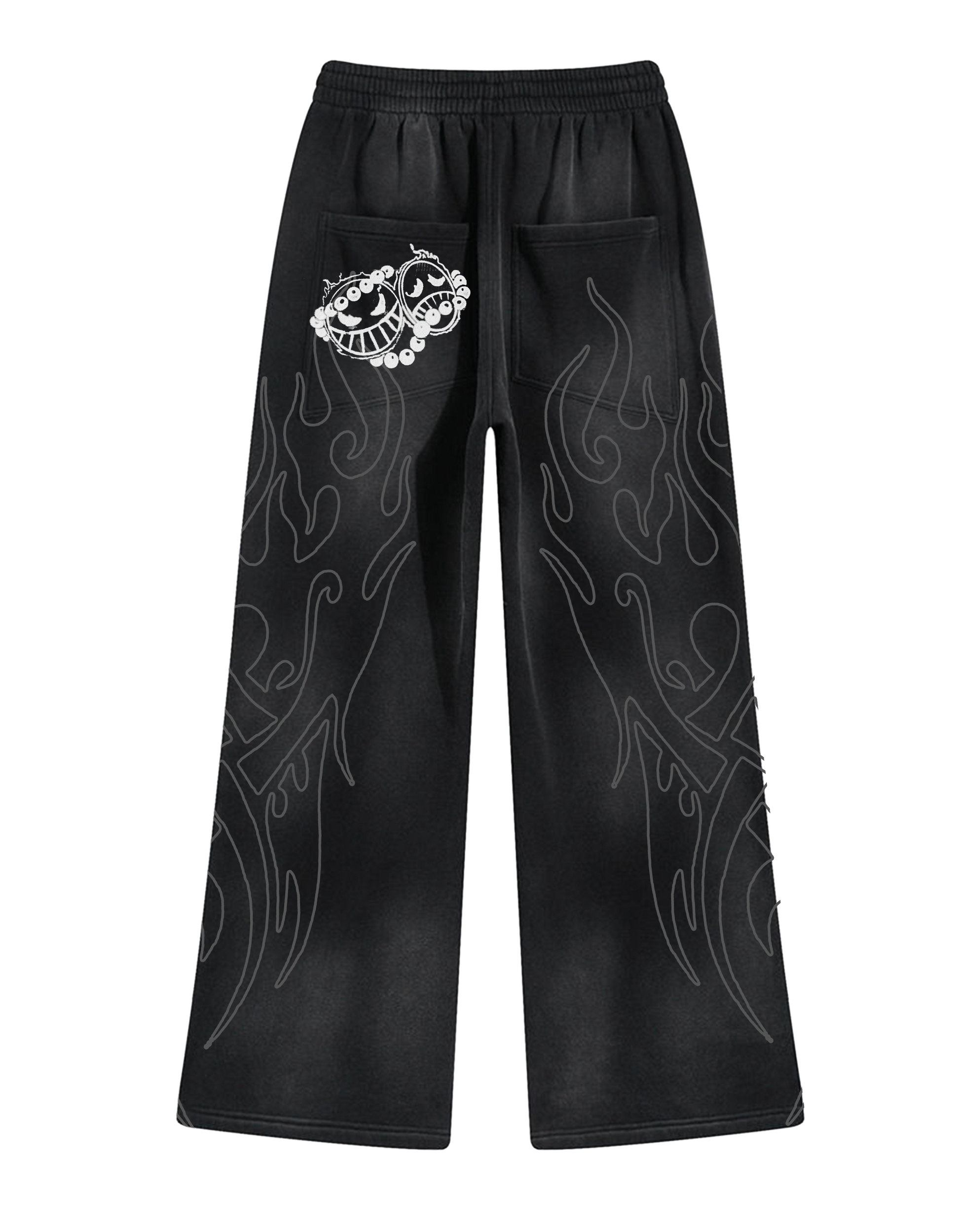 ACE SWEATS | O.P.|Anime Streetwear Baggy Pants-Coordom