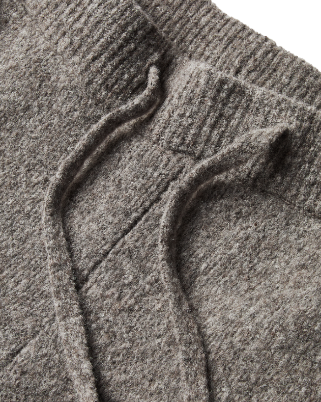 WOOL-KNIT PANTS-Coordom