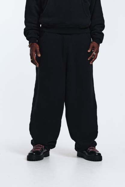550 GSM COZY SWEATS | BLACK-Coordom