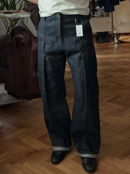 ‘Fubuki’ Denim Pants-Coordom