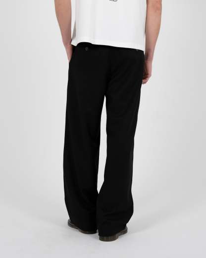DOUBLE-PLEATED WIDE-LEG TROUSERS-Coordom