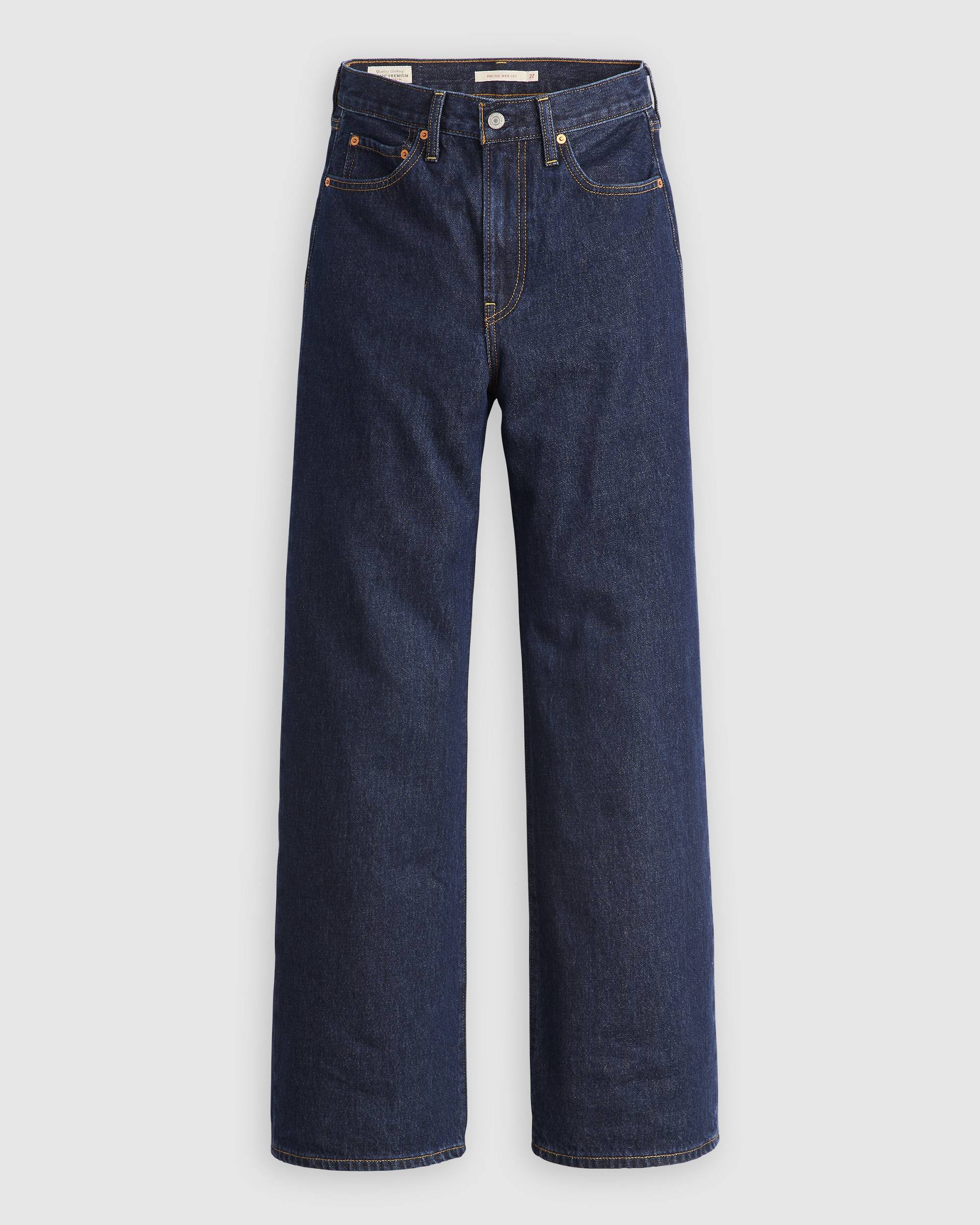 RIBCAGE WIDE LEG JEANS-Coordom