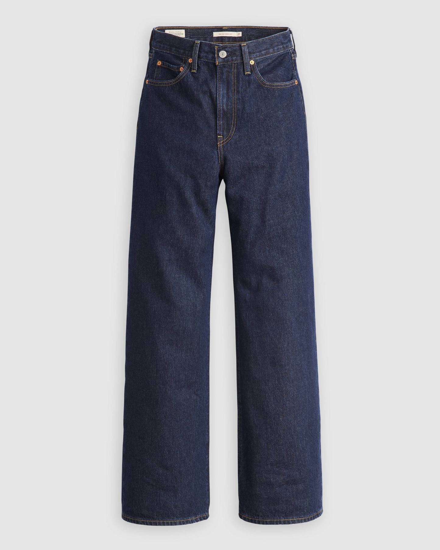RIBCAGE WIDE LEG JEANS-Coordom