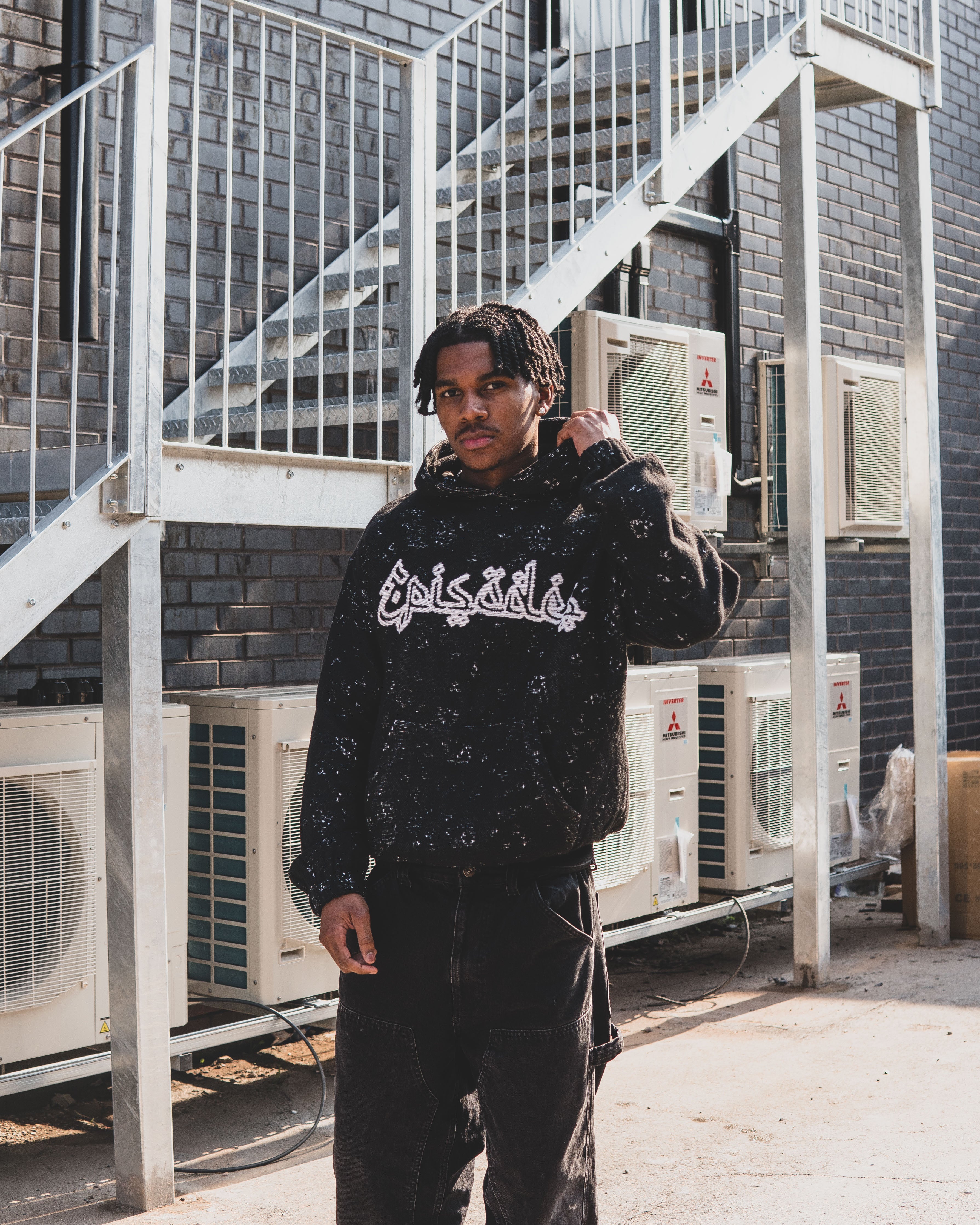 BLAZE Tapestry Hoodie|Streetwear Oversized Vintage Casual Wear-Coordom