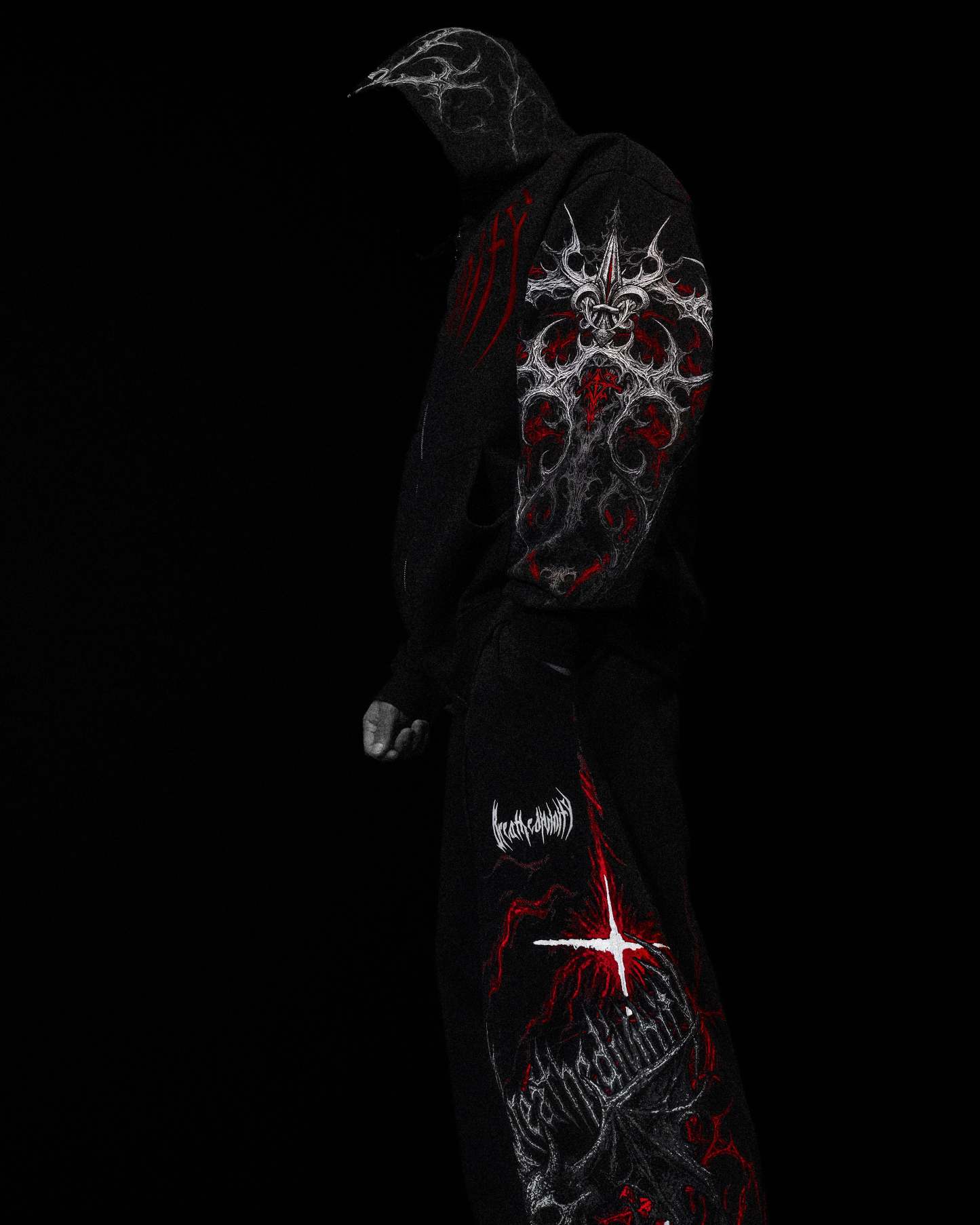 Heavenly Knight Oversized Zip-up Hoodie [NIGHTMARE]-Coordom