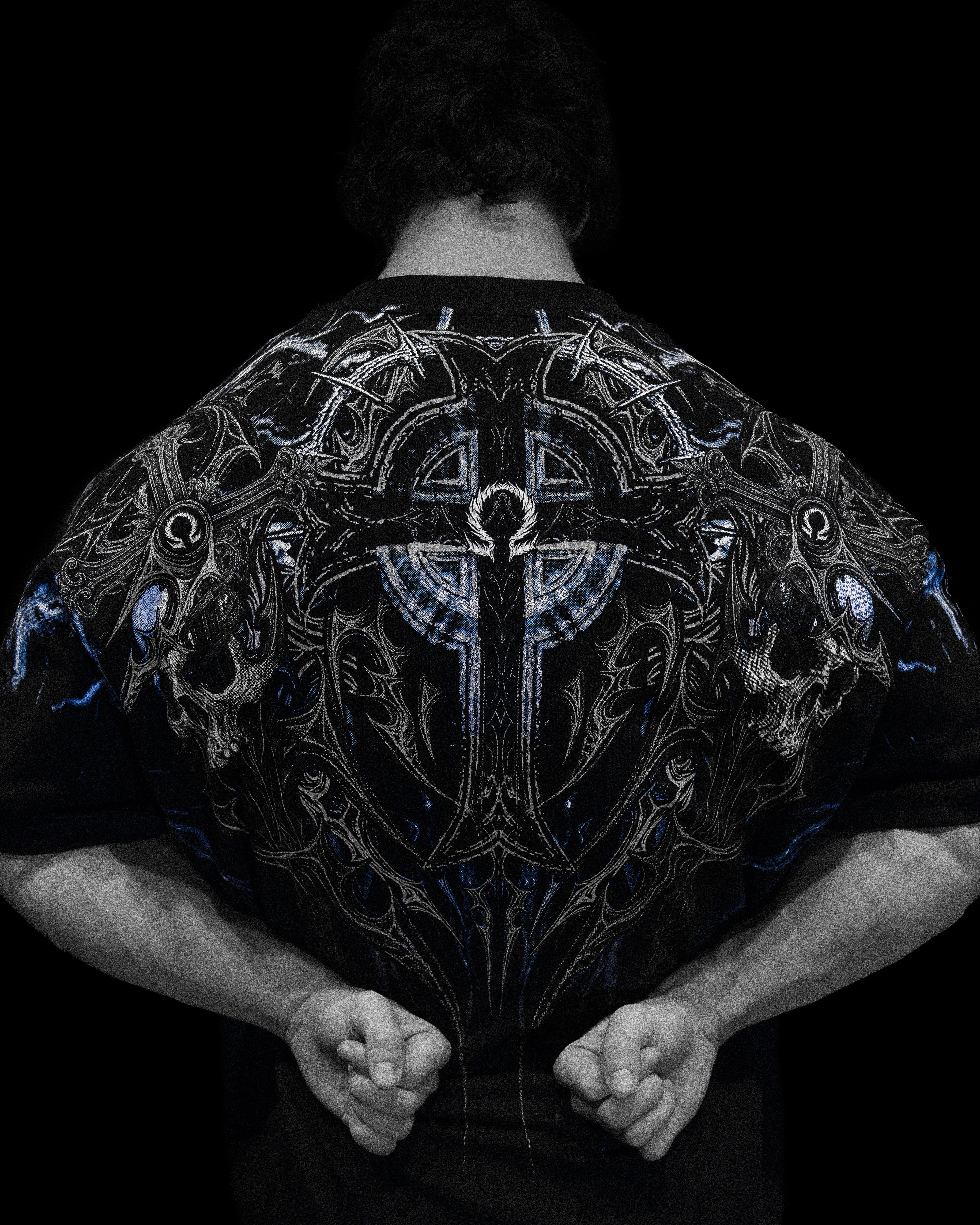 Resurrection Oversized T-shirt [FROST]-Coordom