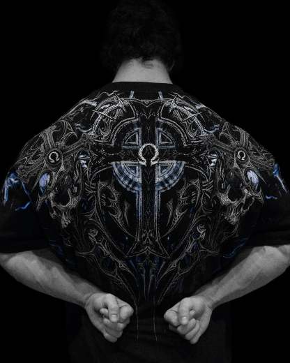 Resurrection Oversized T-shirt [FROST]-Coordom