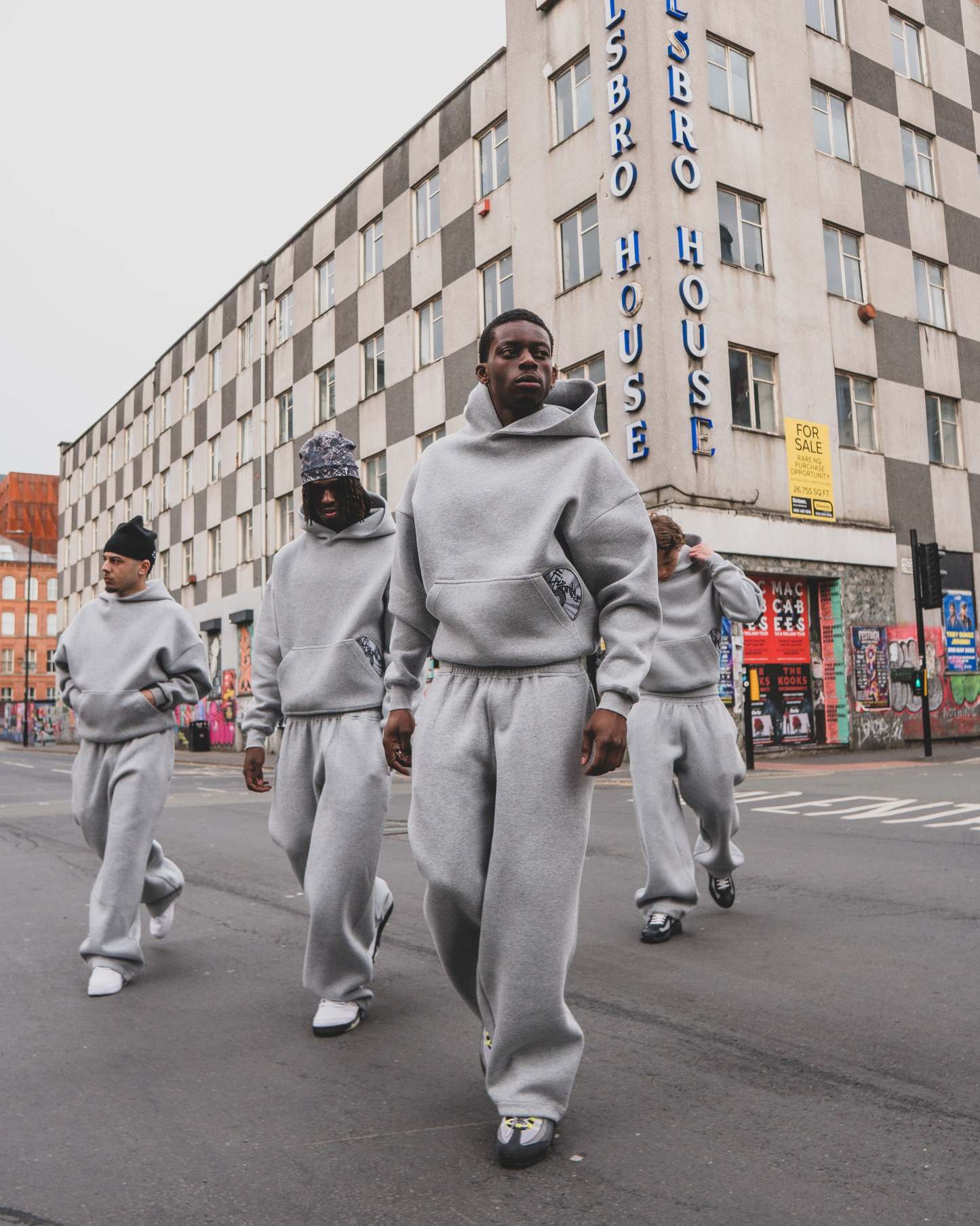Disc Hoodie Grey [630GSM]|Streetwear Oversized Vintage Casual Wear-Coordom