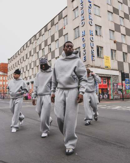 Disc Hoodie Grey [630GSM]|Streetwear Oversized Vintage Casual Wear-Coordom