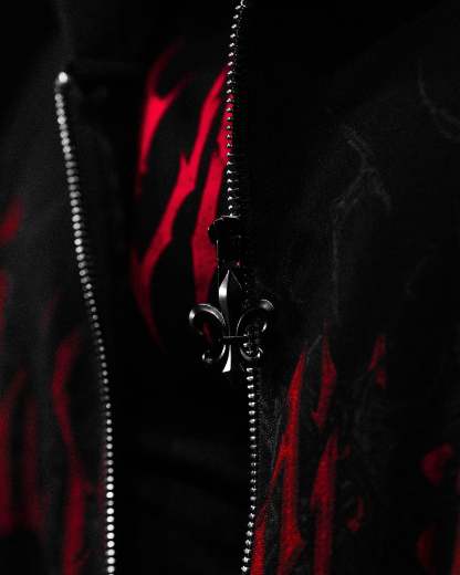 Heavenly Knight Oversized Zip-up Hoodie [NIGHTMARE]-Coordom