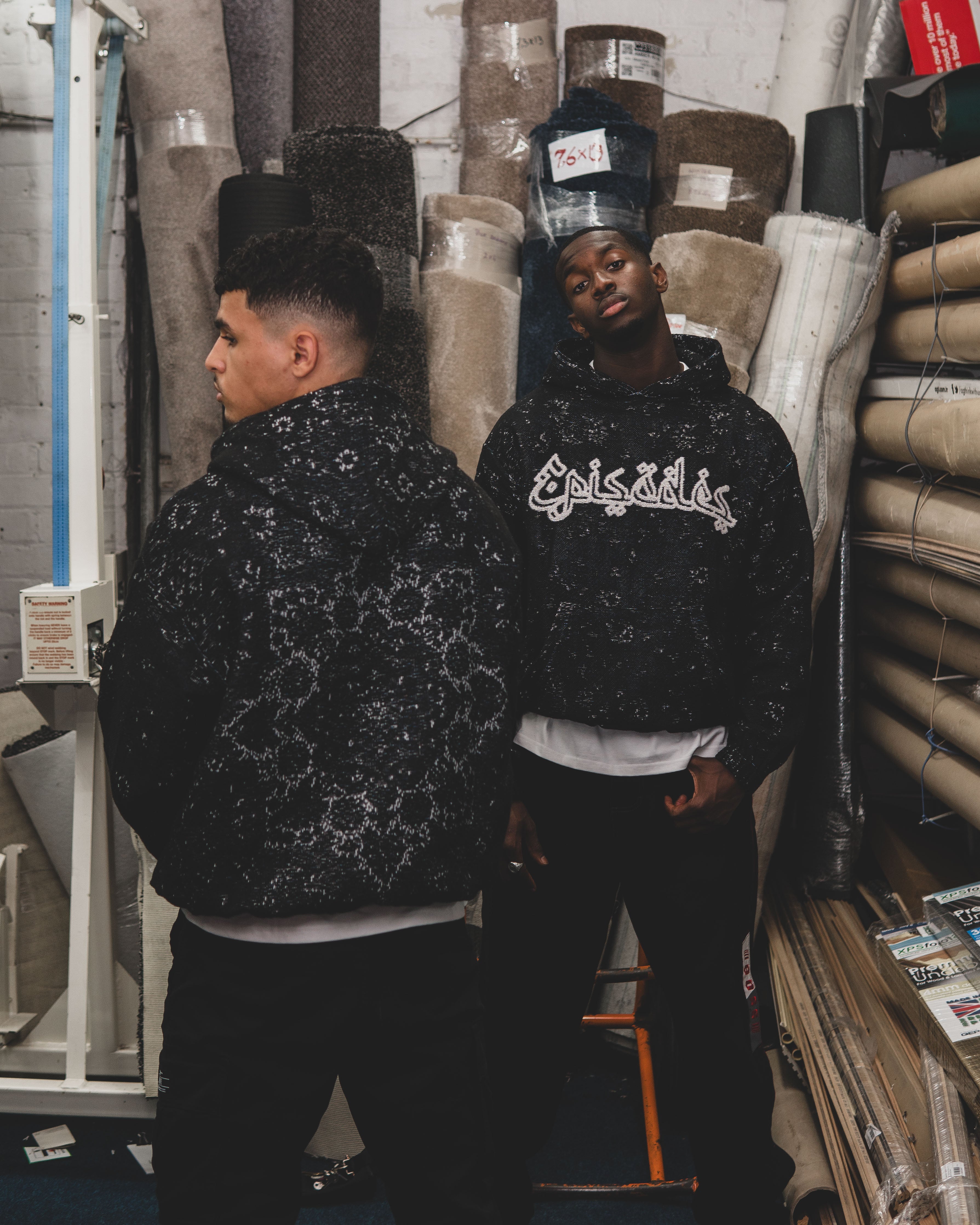 BLAZE Tapestry Hoodie|Streetwear Oversized Vintage Casual Wear-Coordom