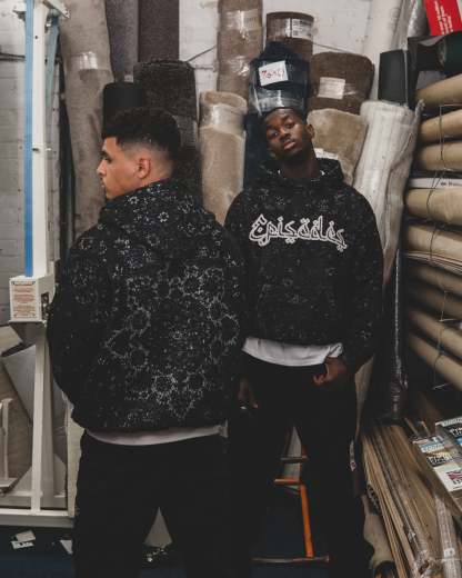 BLAZE Tapestry Hoodie|Streetwear Oversized Vintage Casual Wear-Coordom