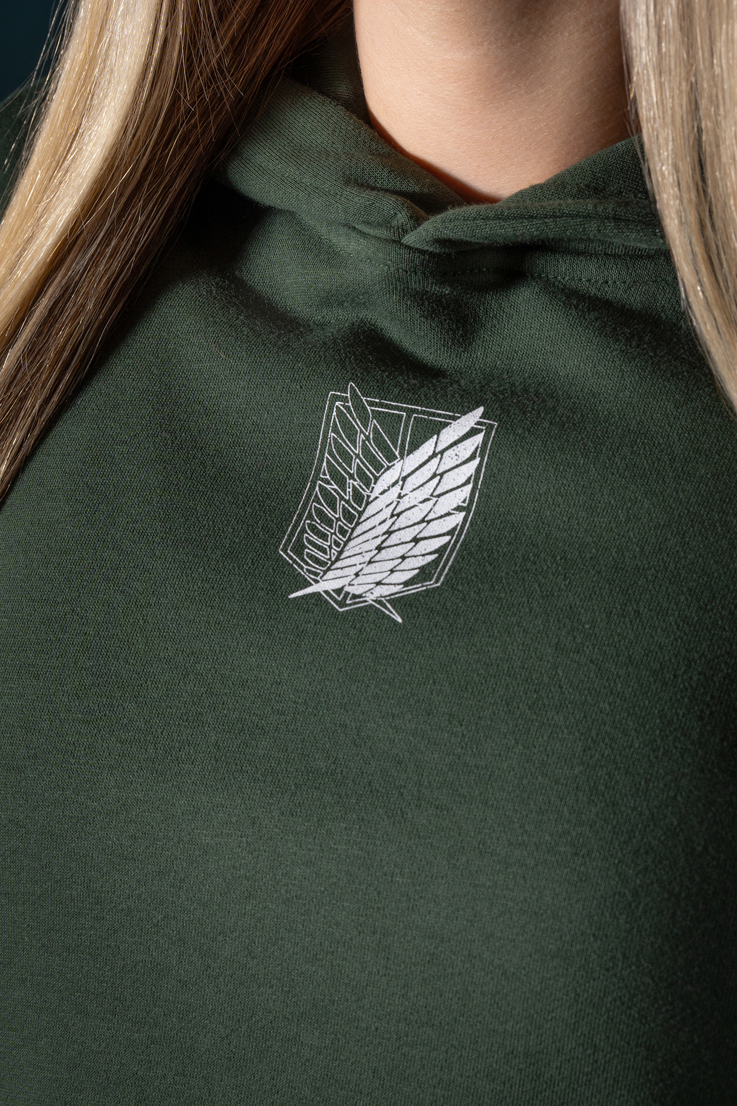 Freedom Cropped Hoodie-Coordom
