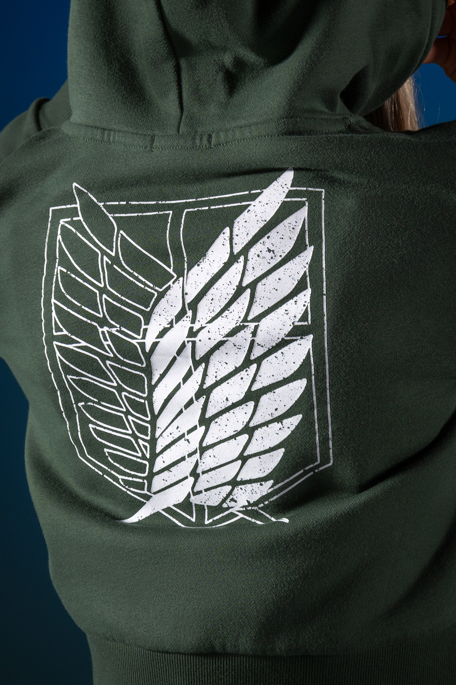 Freedom Cropped Hoodie-Coordom
