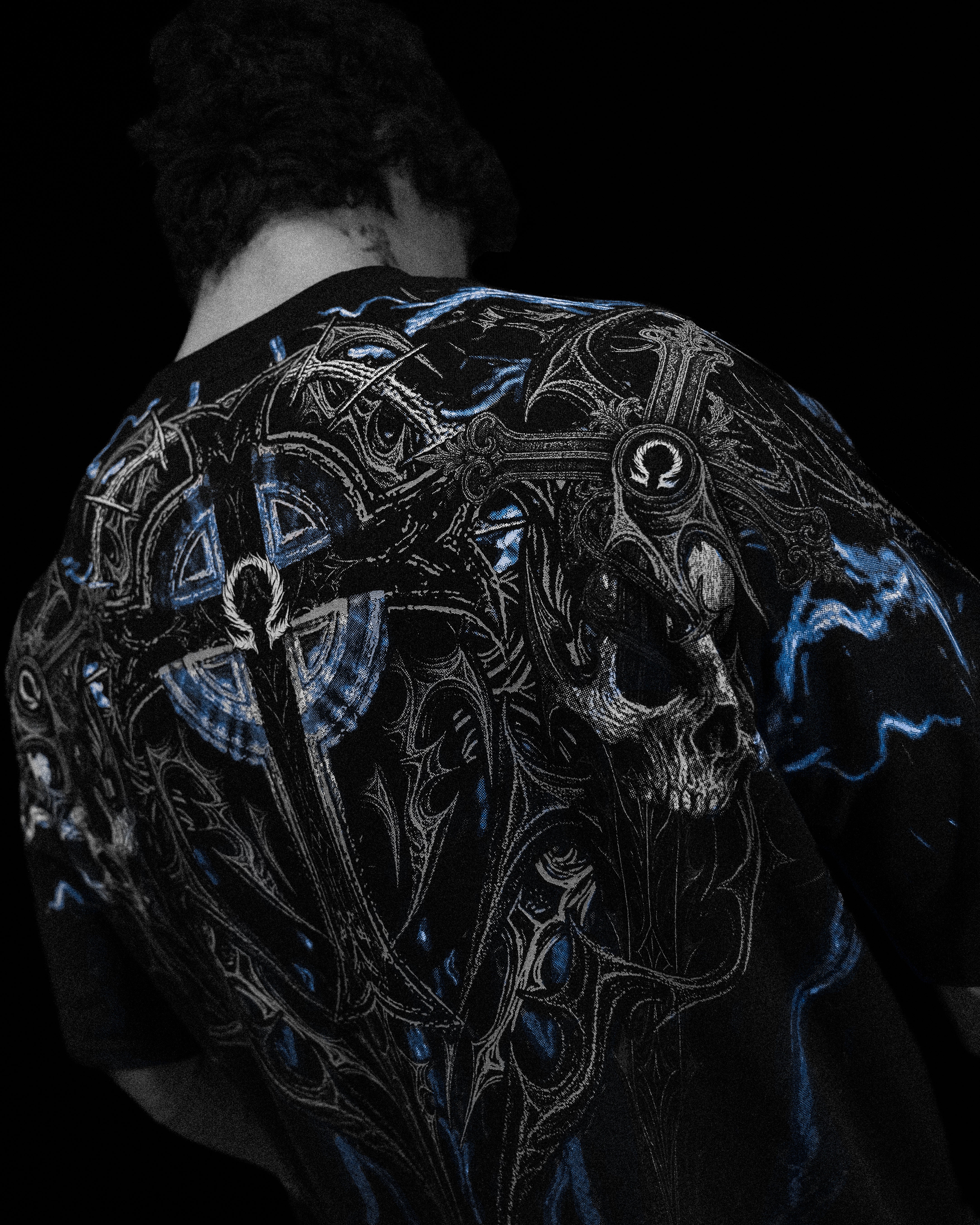 Resurrection Oversized T-shirt [FROST]-Coordom