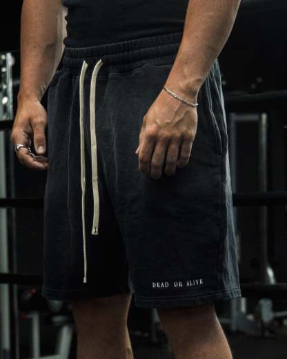 WHITE BEARD COTTON SHORTS-Coordom