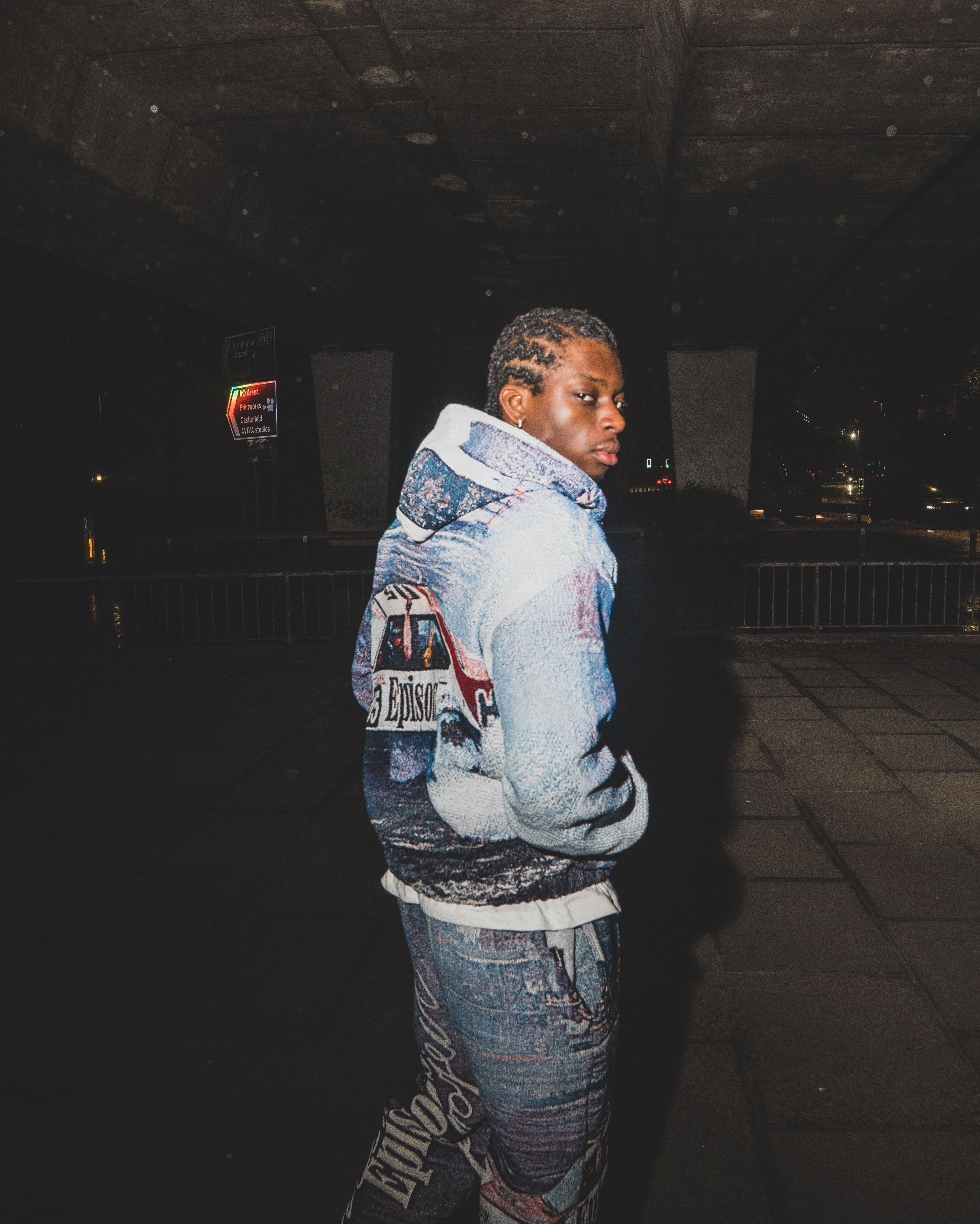 Tapestry Zip-Up Hoodie | Vintage Streetwear Oversized Casual Jacket-Coordom