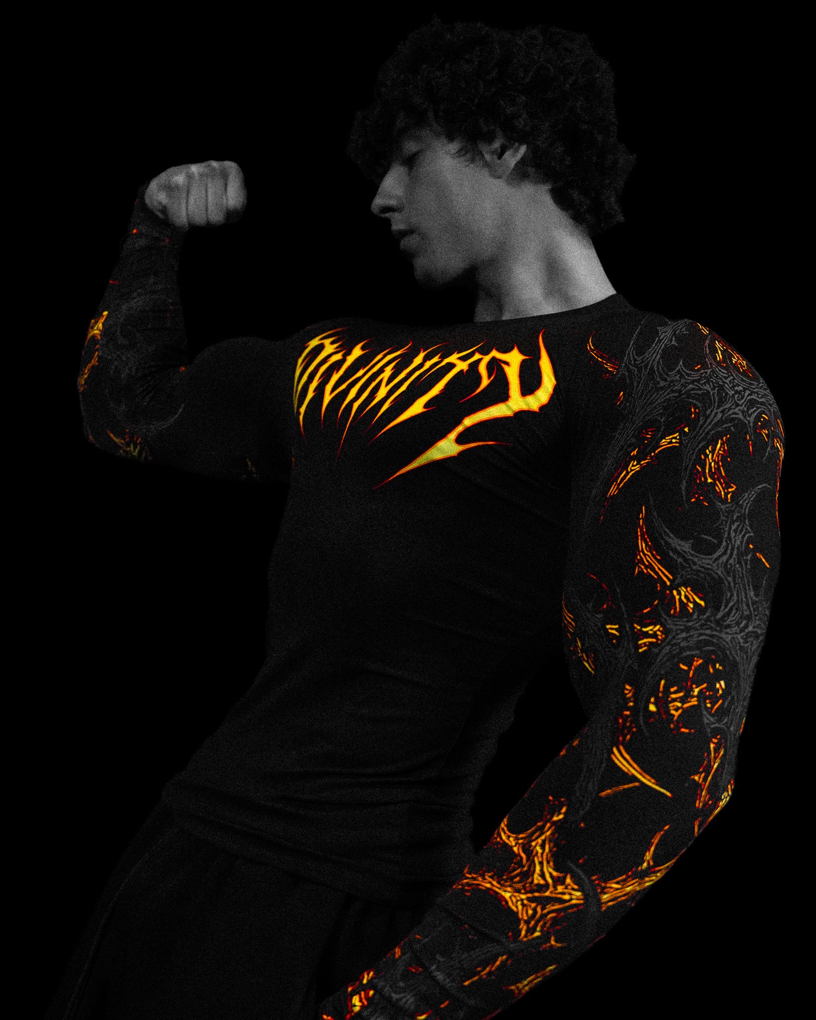 Void Tech™ Infernal longsleeve Compression [INFERNO]-Coordom