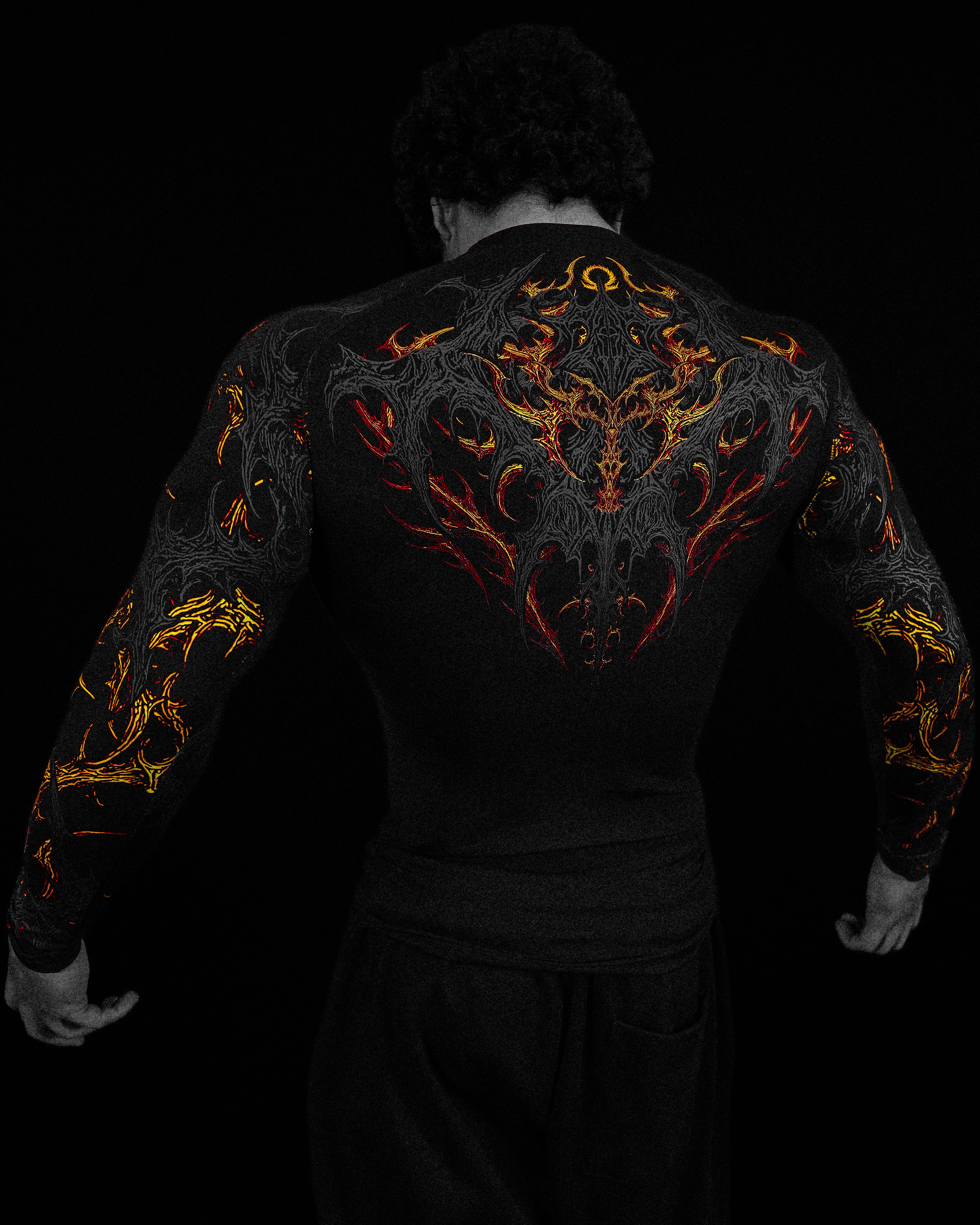 Void Tech™ Infernal longsleeve Compression [INFERNO]-Coordom