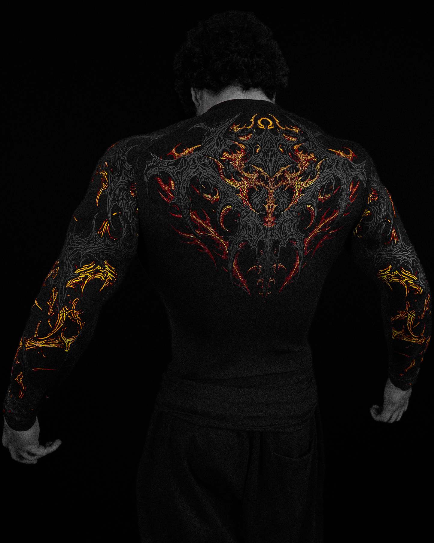Void Tech™ Infernal longsleeve Compression [INFERNO]-Coordom