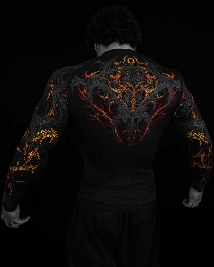 Void Tech™ Infernal longsleeve Compression [INFERNO]-Coordom