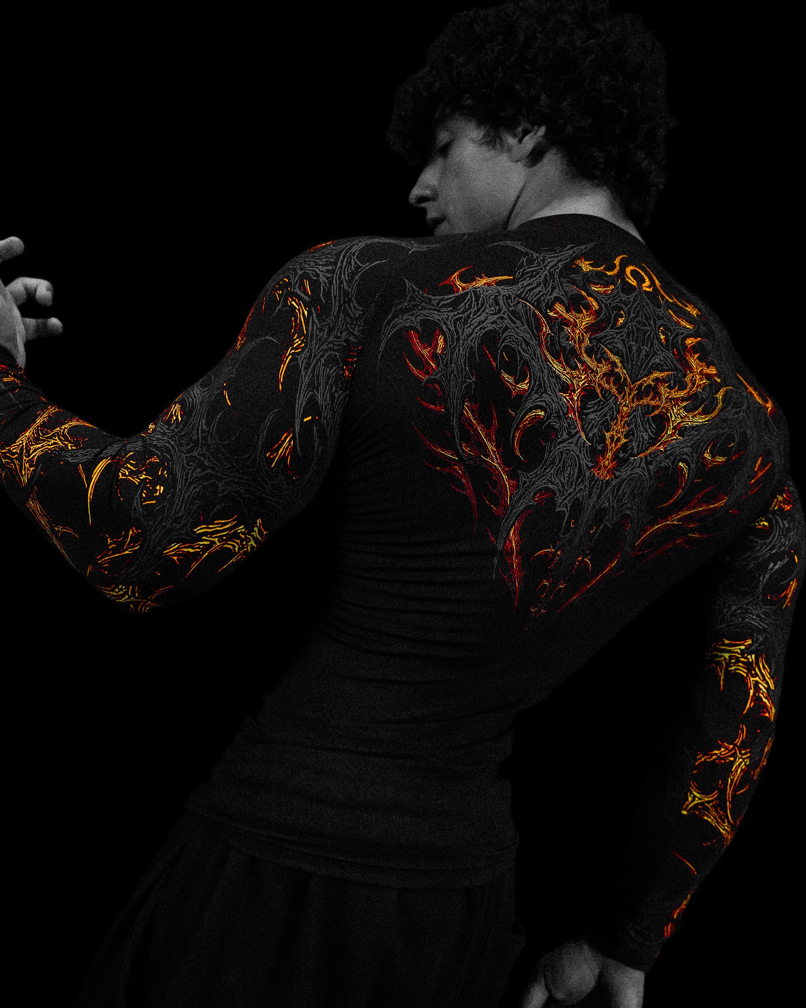 Void Tech™ Infernal longsleeve Compression [INFERNO]-Coordom