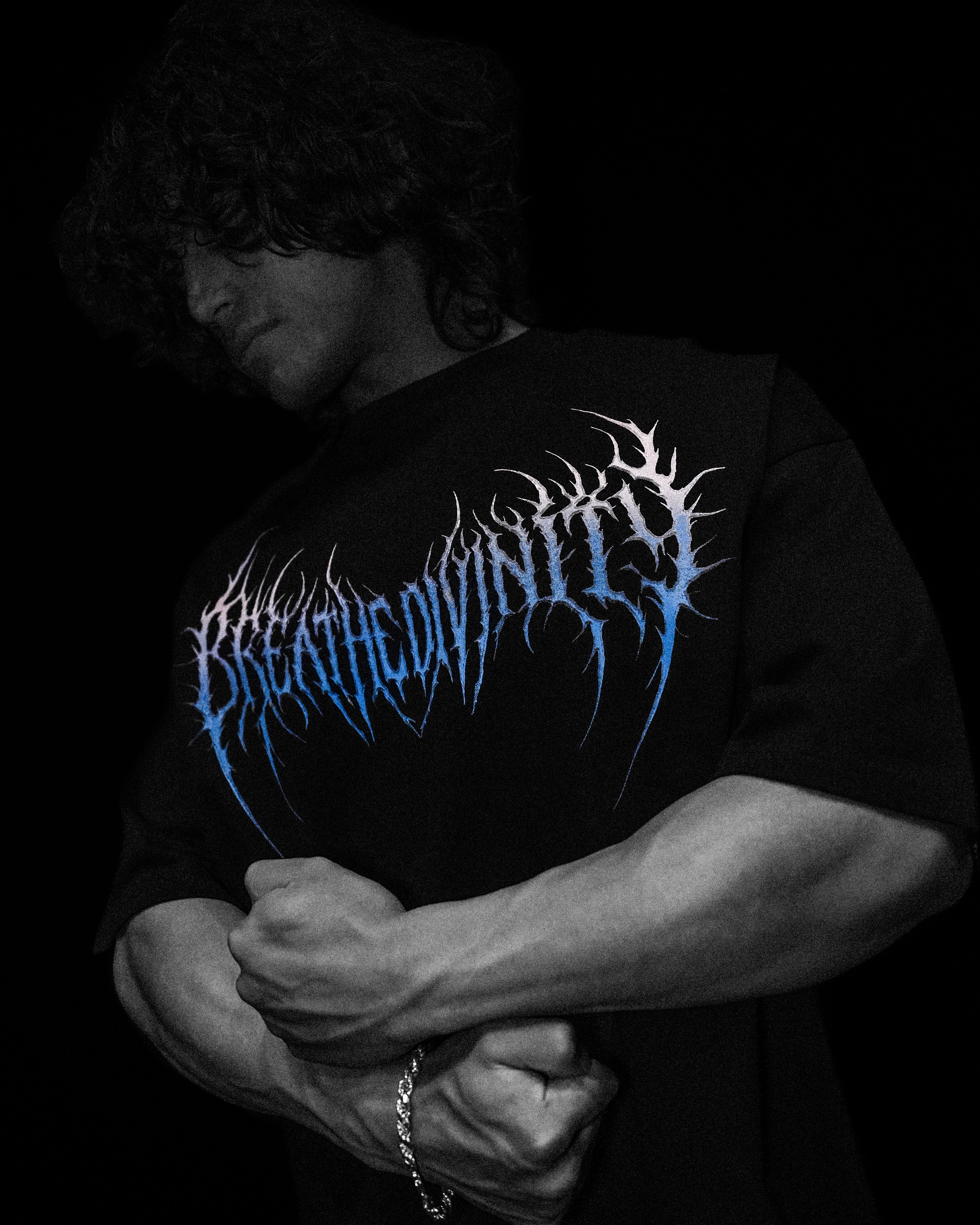 Dragon Blade Oversized T-shirt [FROST]-Coordom