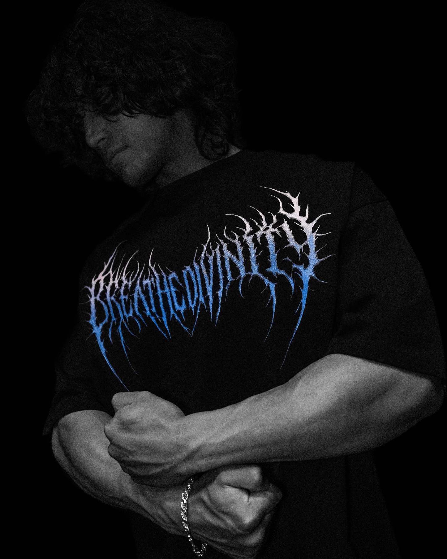 Dragon Blade Oversized T-shirt [FROST]-Coordom