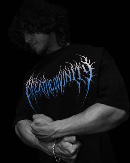 Dragon Blade Oversized T-shirt [FROST]-Coordom
