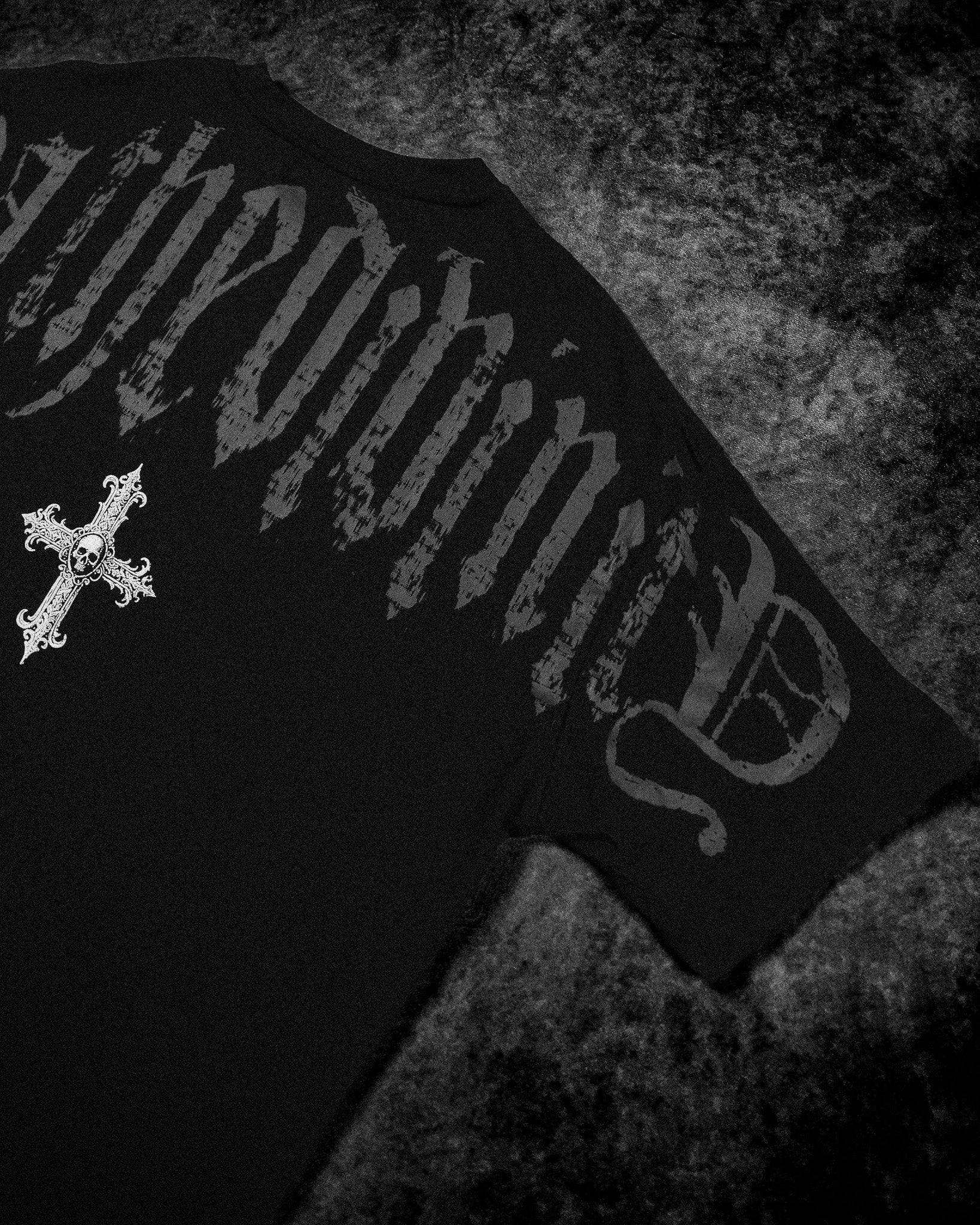 Elegant Oversized Lightweight T-shirt [VOID BLACK]-Coordom