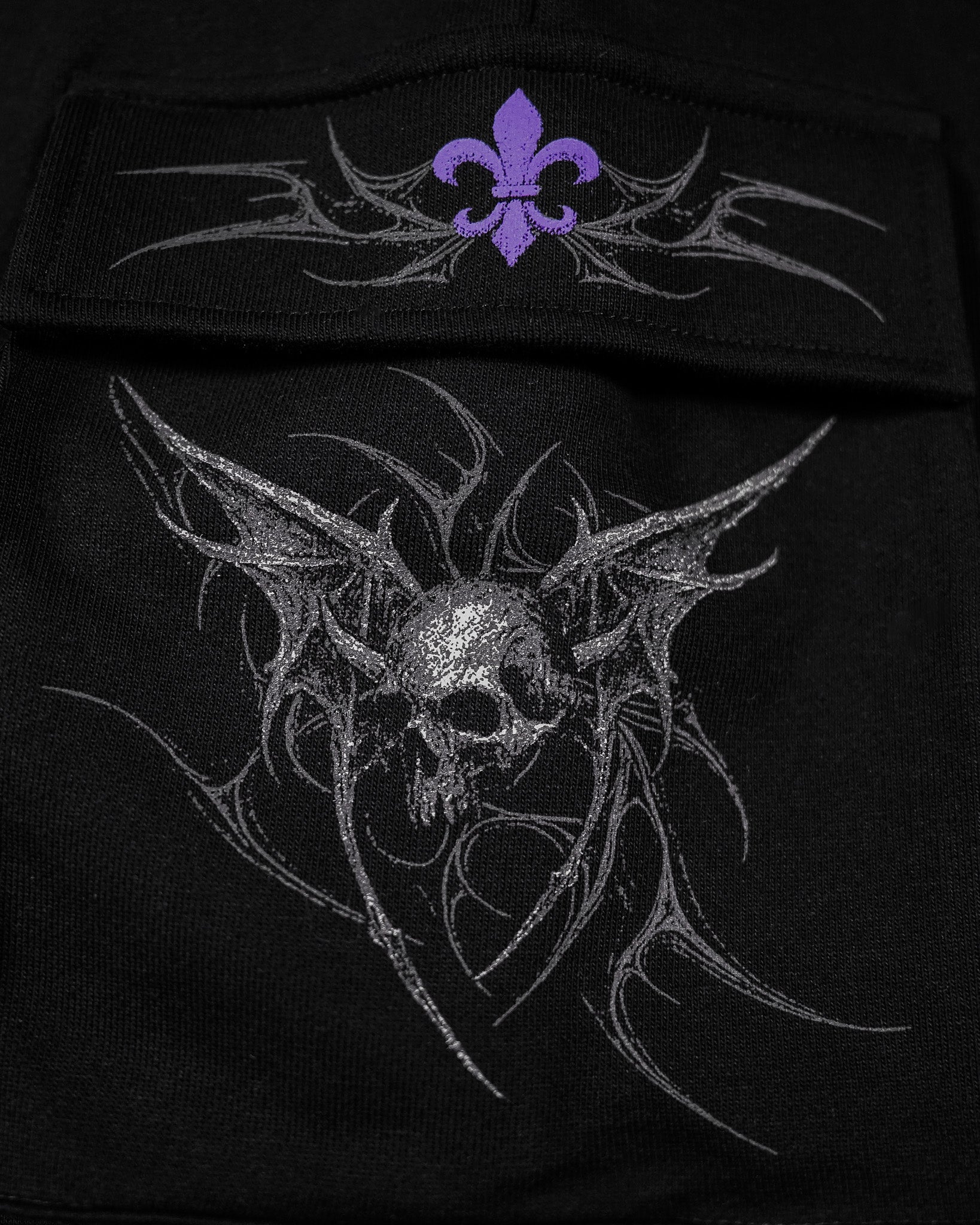 Deathwing Banana Shape Uncuffed Luxury Cargos [DUSK]-Coordom