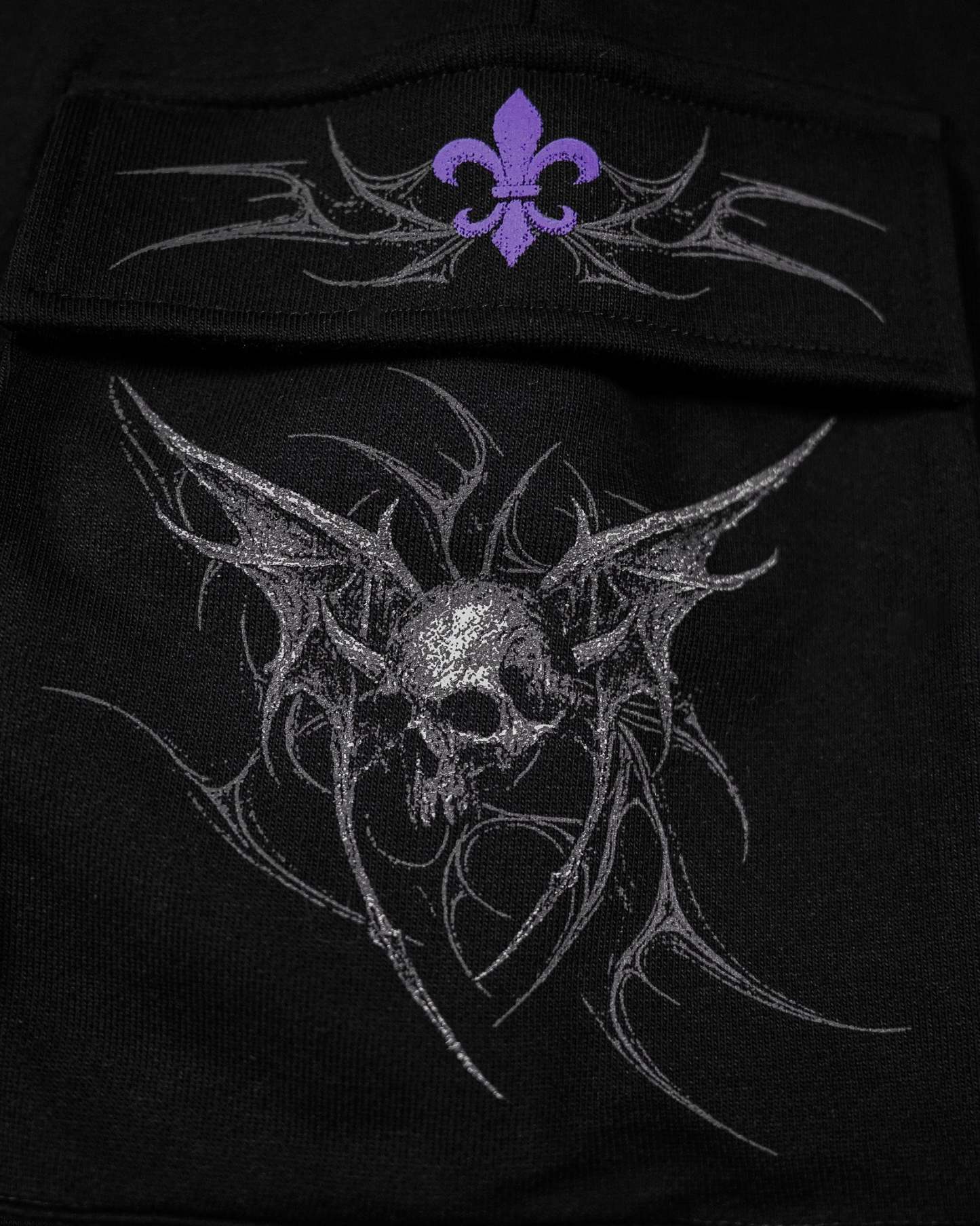 Deathwing Banana Shape Uncuffed Luxury Cargos [DUSK]-Coordom