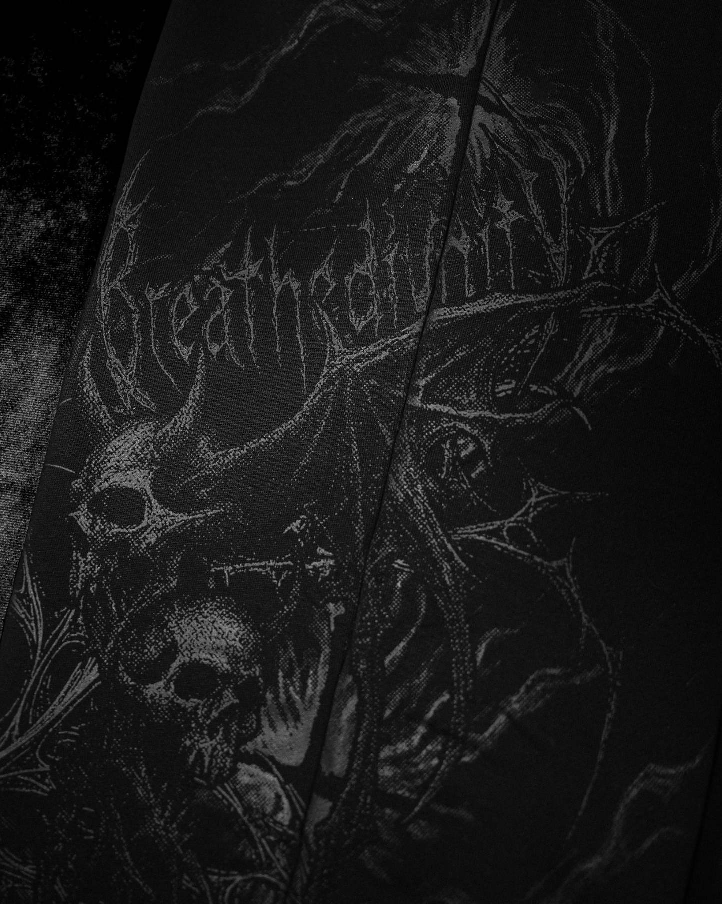 Deathwing Banana Shape Uncuffed Luxury Cargos [DARKNESS]-Coordom