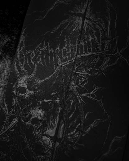 Deathwing Banana Shape Uncuffed Luxury Cargos [DARKNESS]-Coordom