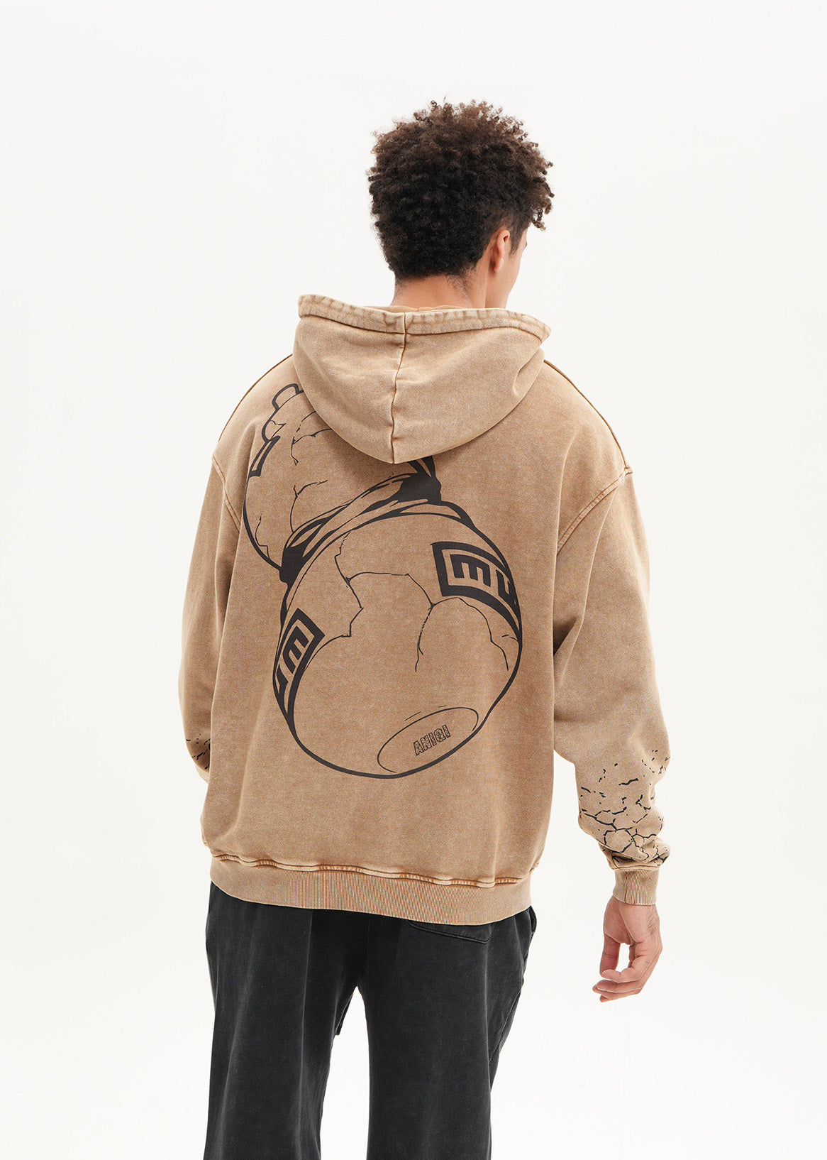 GAARA ACID WASH HOODIE-Coordom