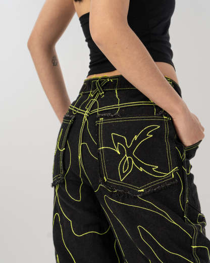 Neon Portal Pants-Coordom