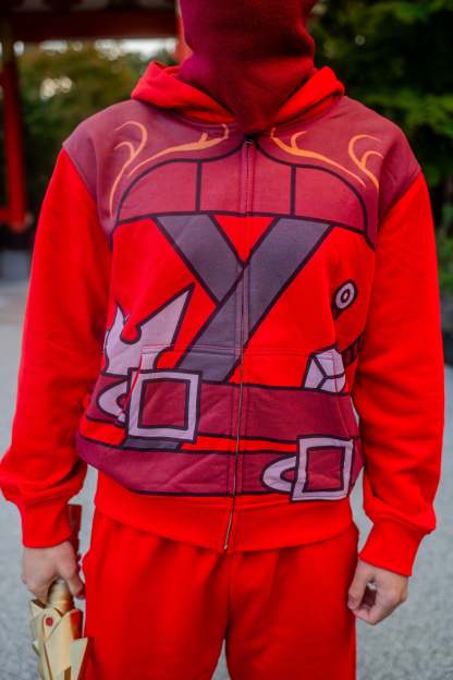  "Fire" Zip-Up-Coordom