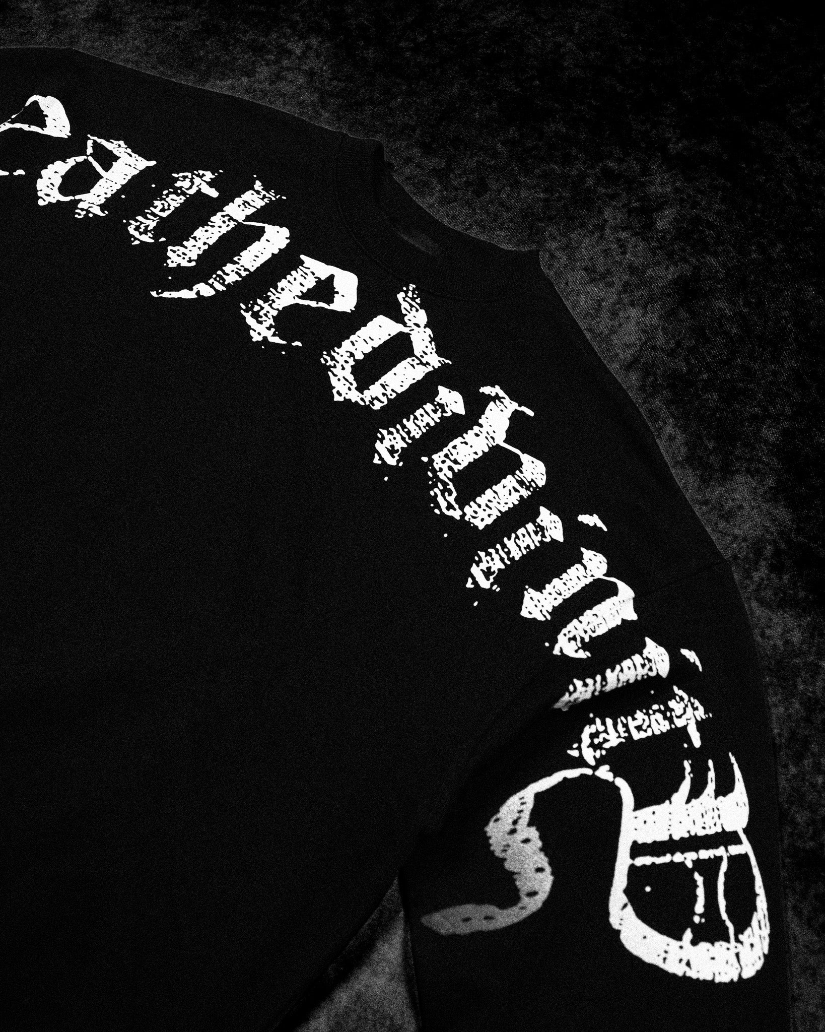 Elegant Oversized Premium Crewneck [VOID BLACK]-Coordom