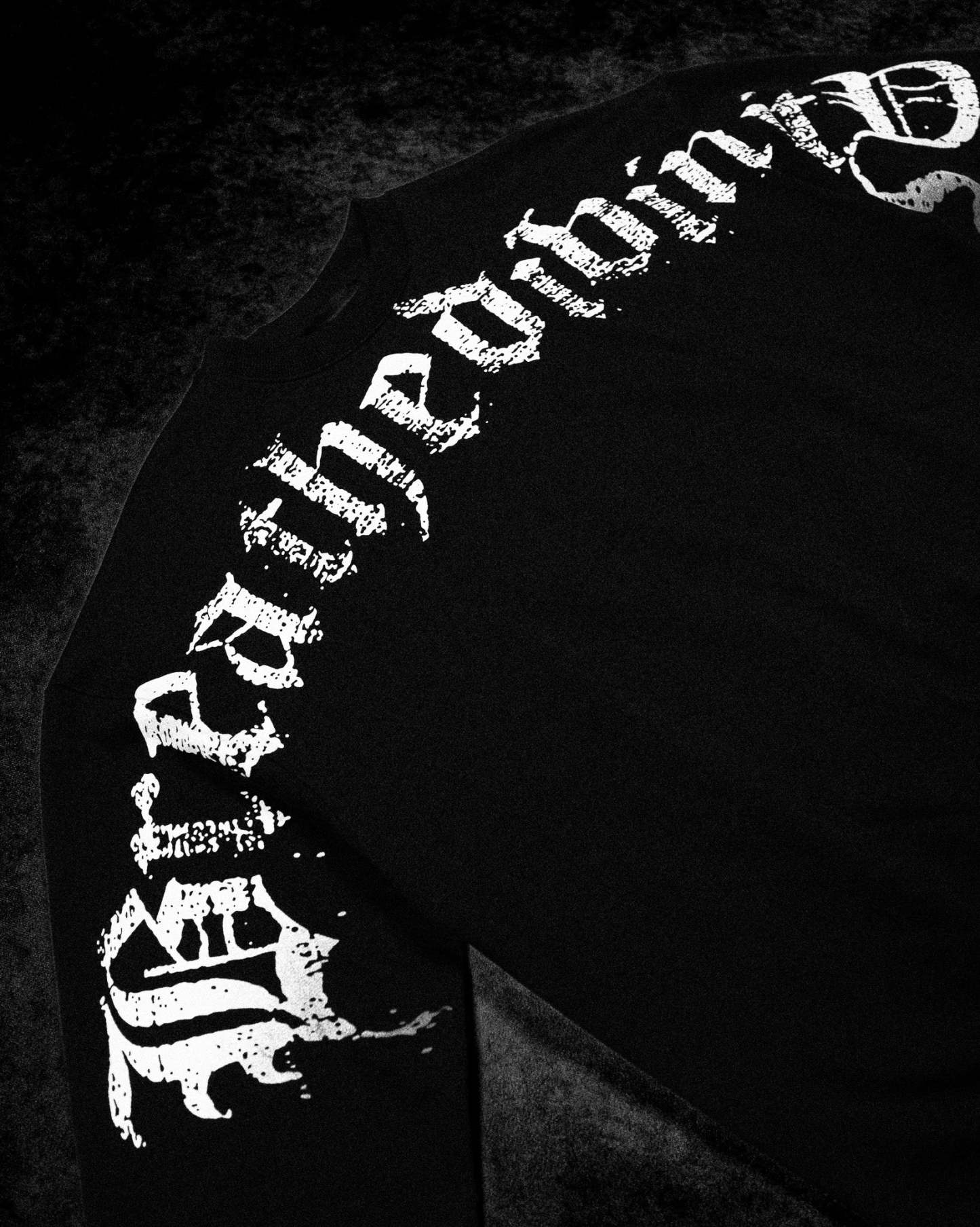 Elegant Oversized Premium Crewneck [VOID BLACK]-Coordom