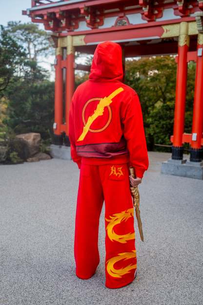  "Fire" Zip-Up-Coordom