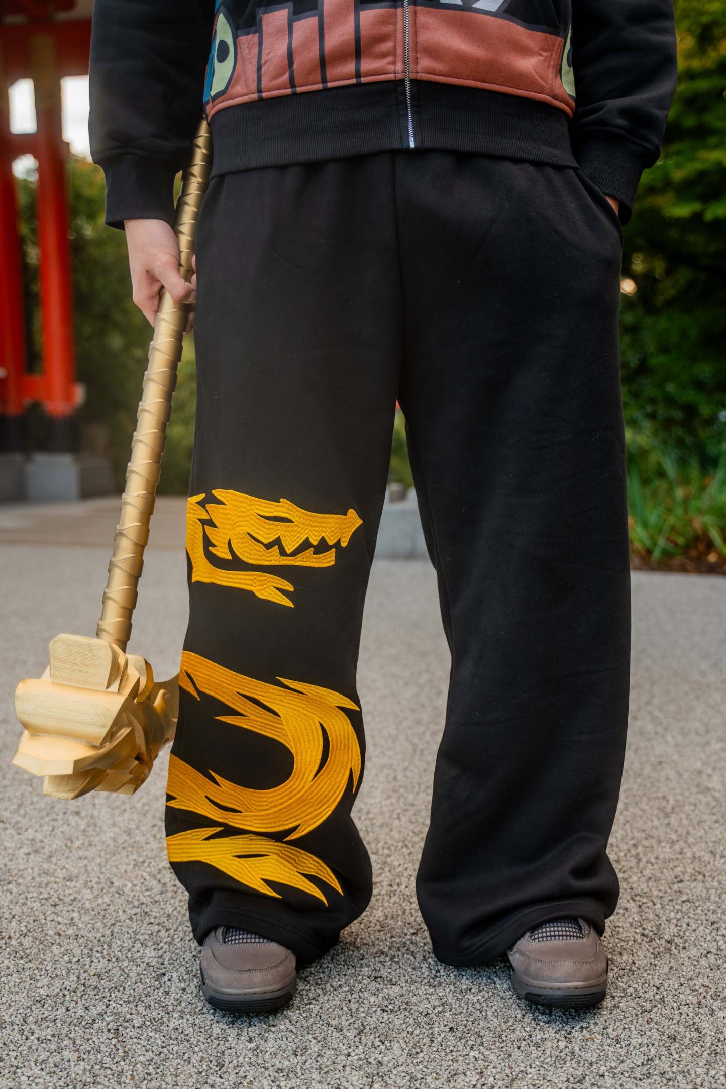  "Earth Ryu" Sweatpants-Coordom