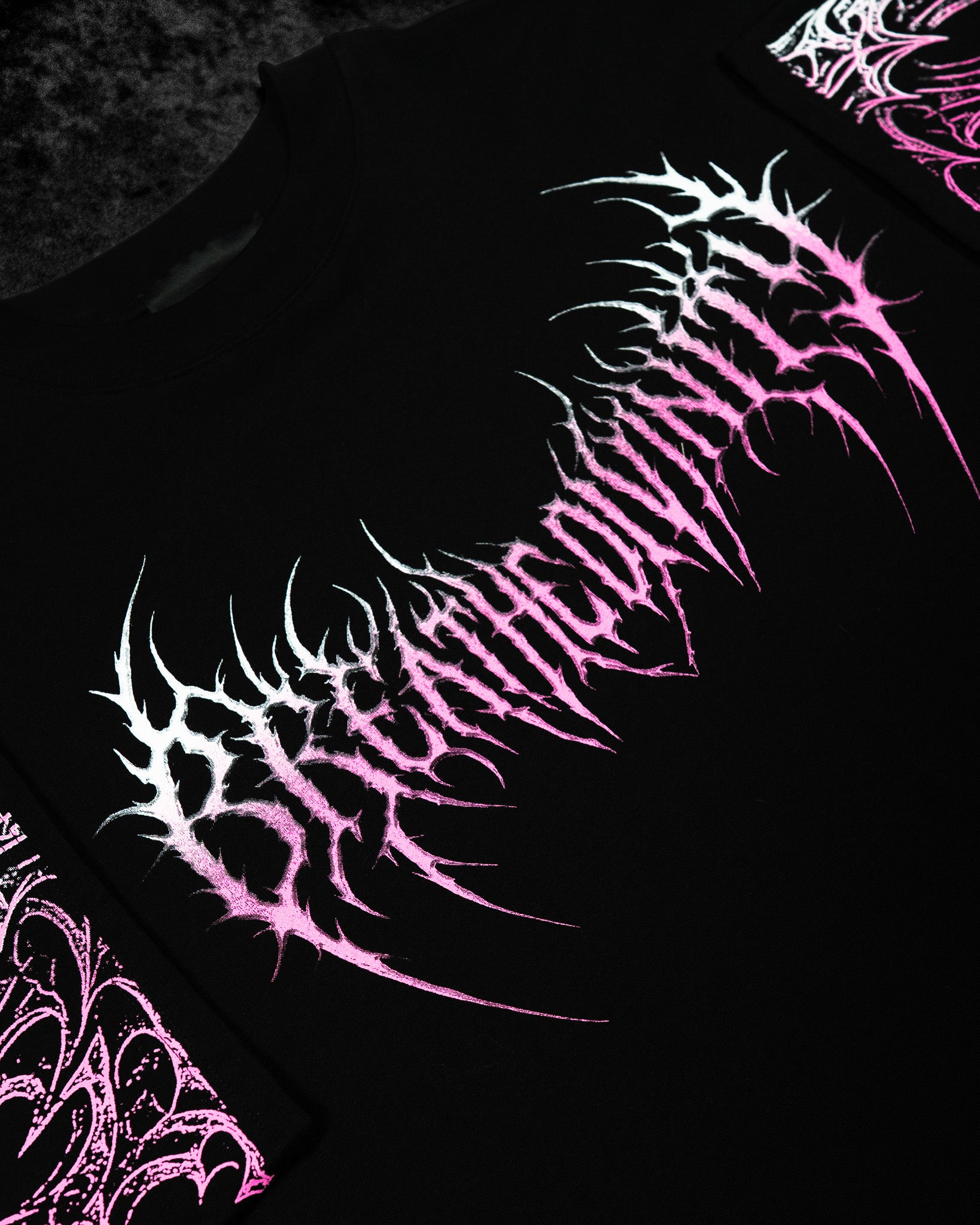 Dragon Blade Oversized T-shirt [BLOSSOM PINK]-Coordom