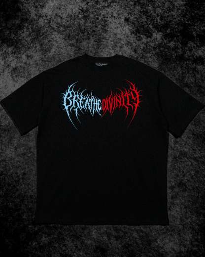 Dragon Blade Oversized T-shirt [FIRE & ICE]-Coordom
