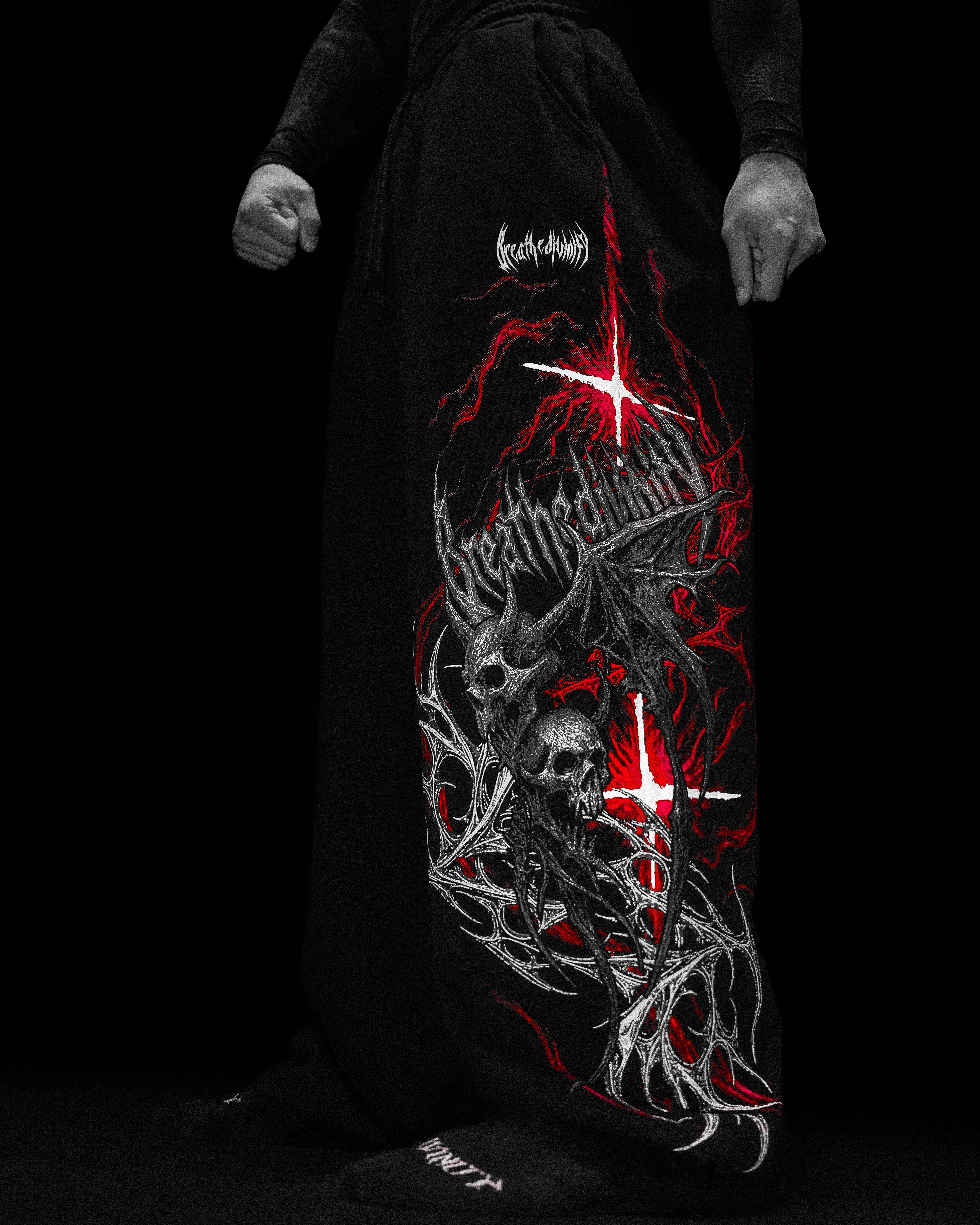 Deathwing Banana Shape Uncuffed Luxury Cargos [NIGHTMARE]-Coordom