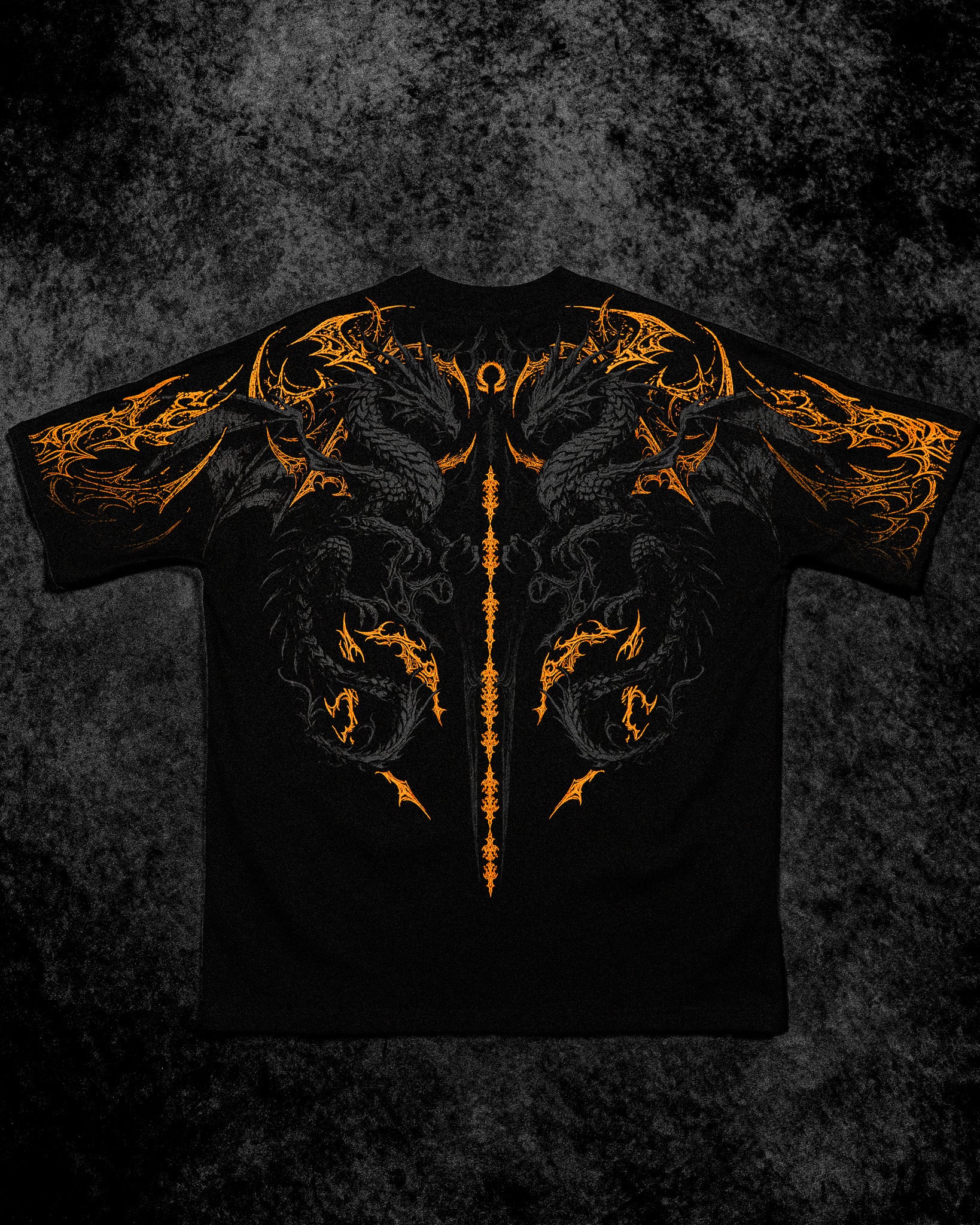 Dragon Blade Oversized T-shirt [RAICHU]-Coordom