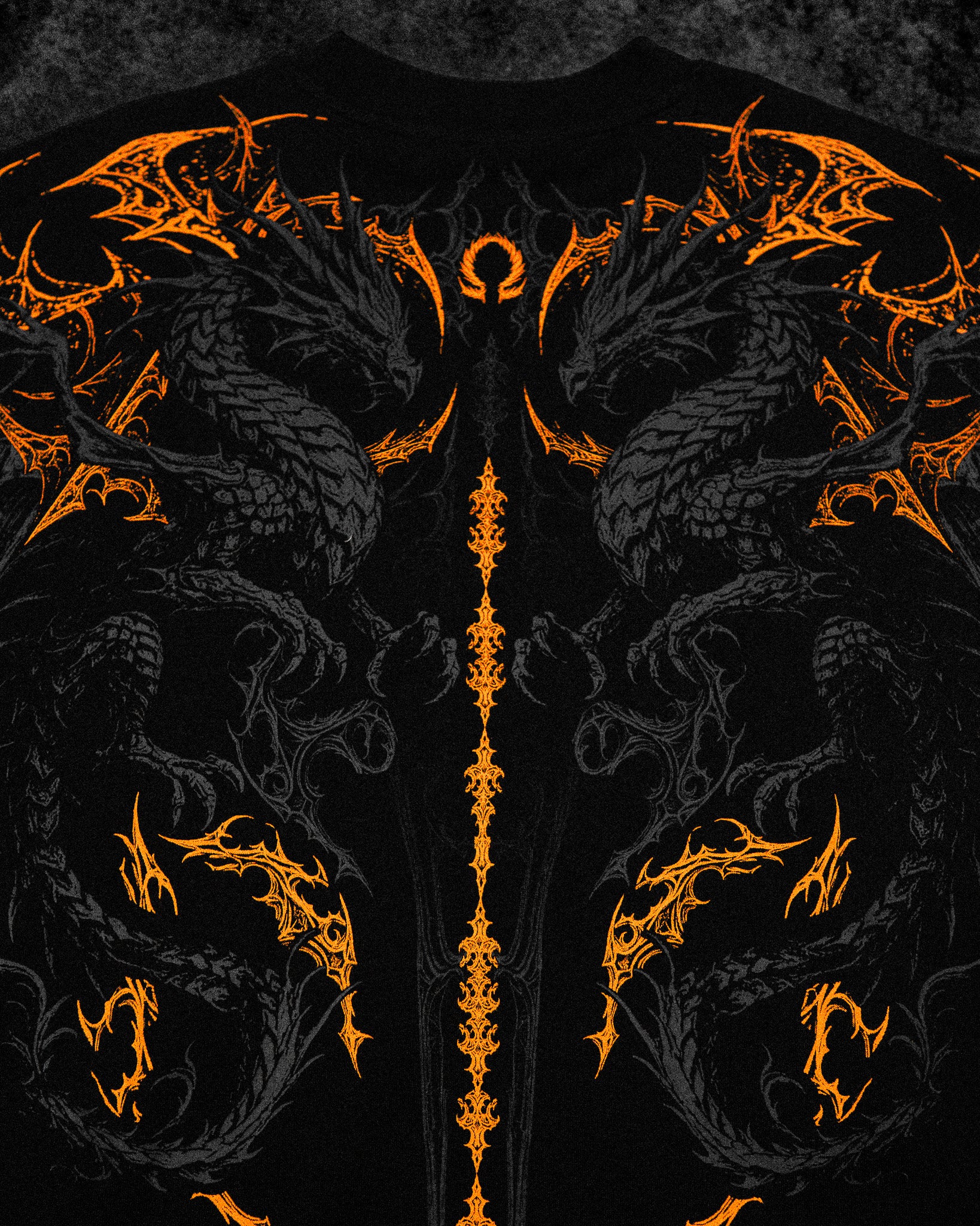 Dragon Blade Oversized T-shirt [RAICHU]-Coordom